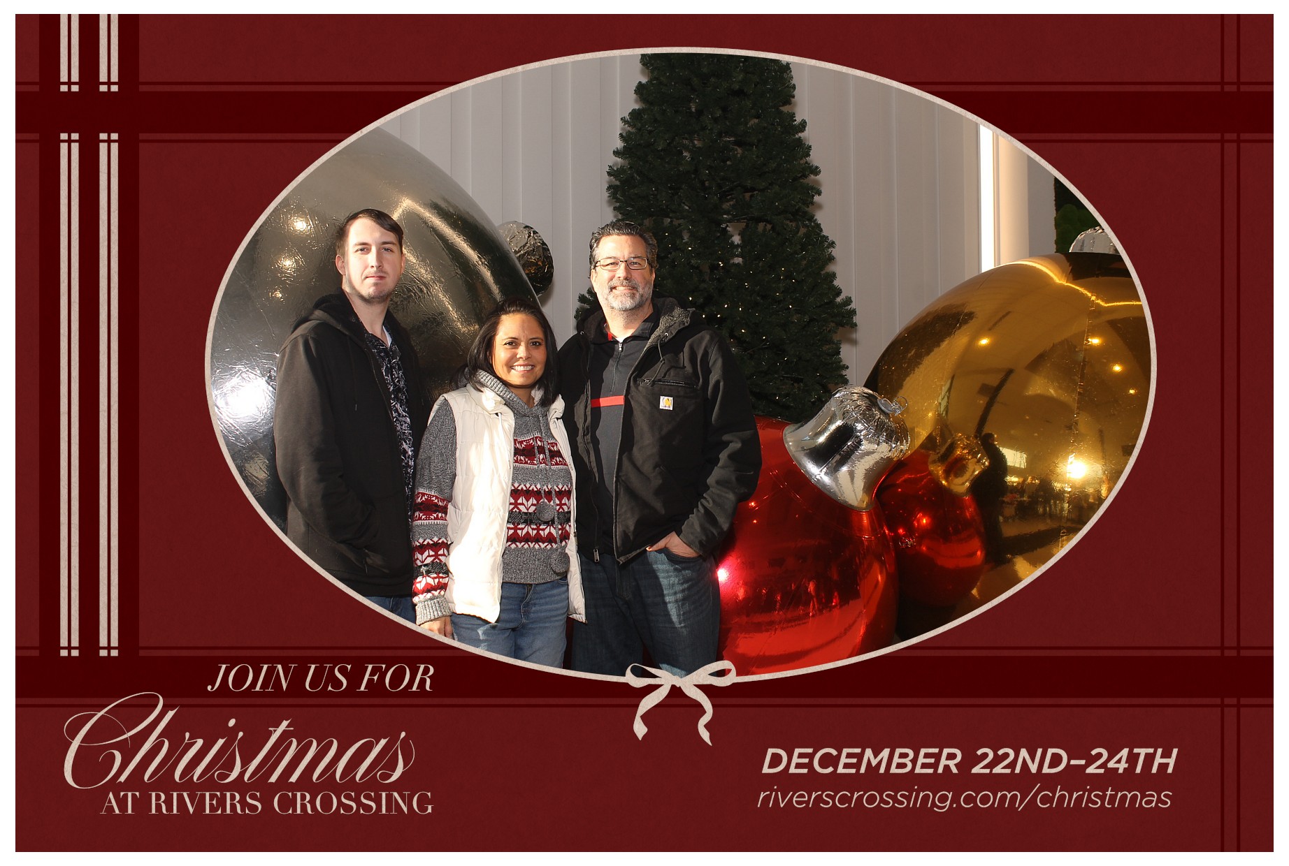 Rivers Crossing Christmas Invite | View more photos from the event at gallery.photoboothcincy.com/u/PhotoBoothCincy/Rivers-Crossing-Christmas-Invite