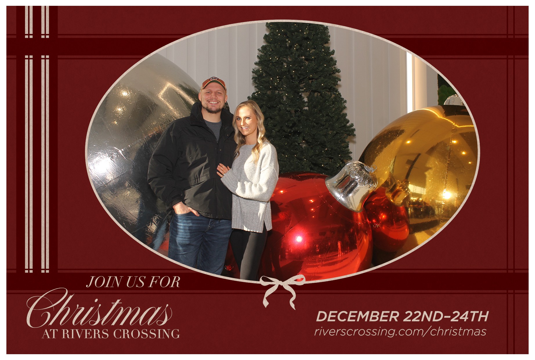 Rivers Crossing Christmas Invite | View more photos from the event at gallery.photoboothcincy.com/u/PhotoBoothCincy/Rivers-Crossing-Christmas-Invite