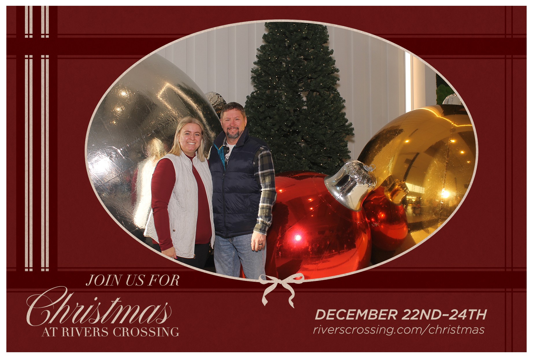 Rivers Crossing Christmas Invite | View more photos from the event at gallery.photoboothcincy.com/u/PhotoBoothCincy/Rivers-Crossing-Christmas-Invite