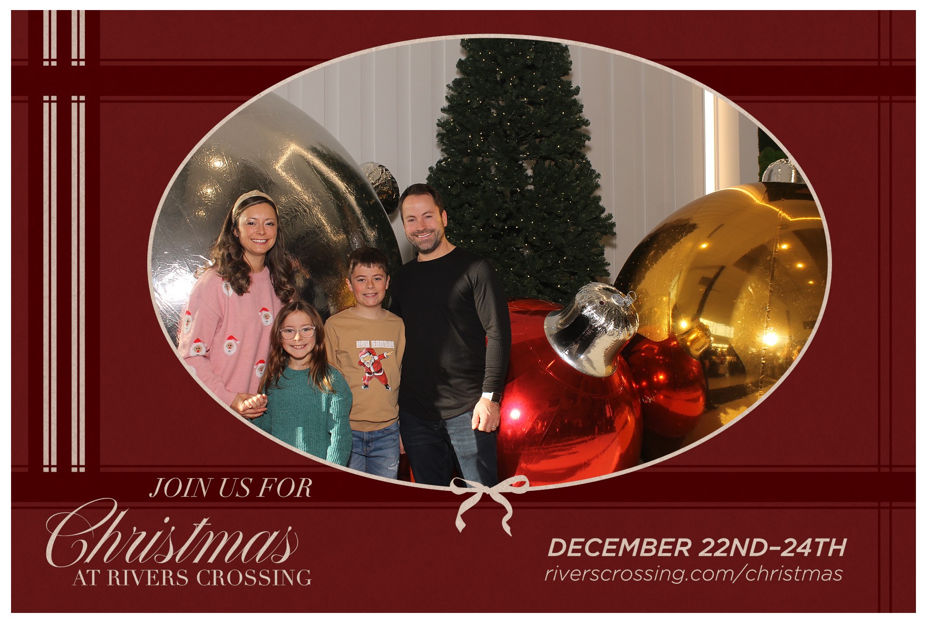 Rivers Crossing Christmas Invite | View more photos from the event at gallery.photoboothcincy.com/u/PhotoBoothCincy/Rivers-Crossing-Christmas-Invite