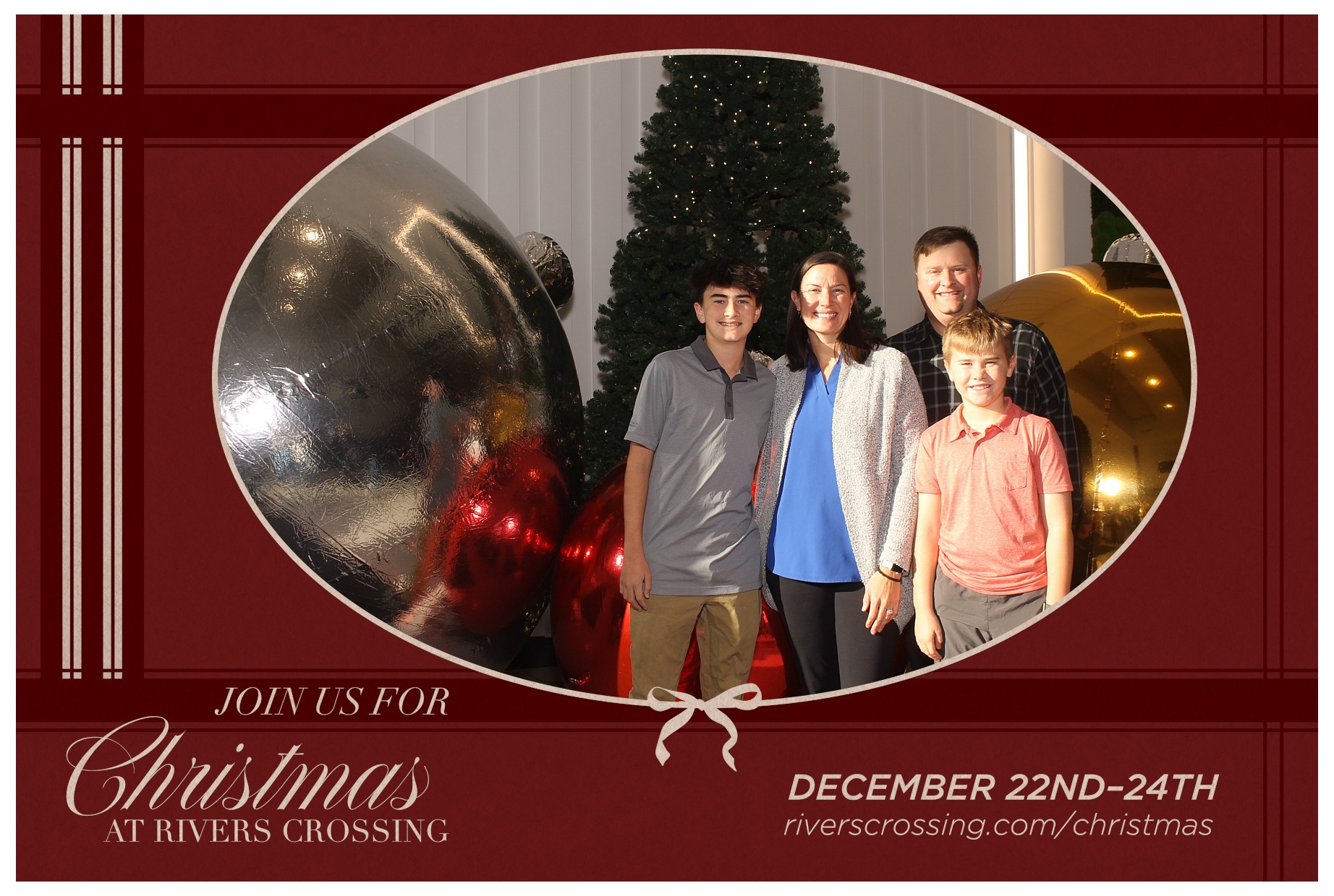Rivers Crossing Christmas Invite | View more photos from the event at gallery.photoboothcincy.com/u/PhotoBoothCincy/Rivers-Crossing-Christmas-Invite
