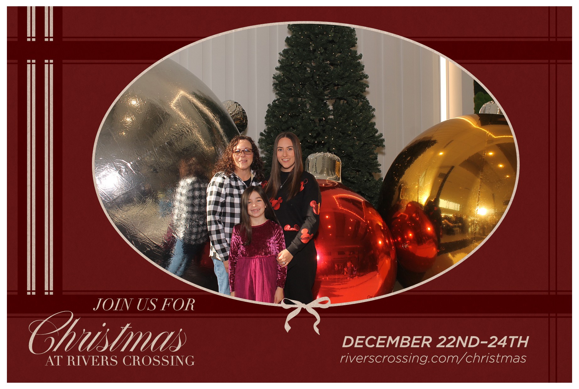 Rivers Crossing Christmas Invite | View more photos from the event at gallery.photoboothcincy.com/u/PhotoBoothCincy/Rivers-Crossing-Christmas-Invite