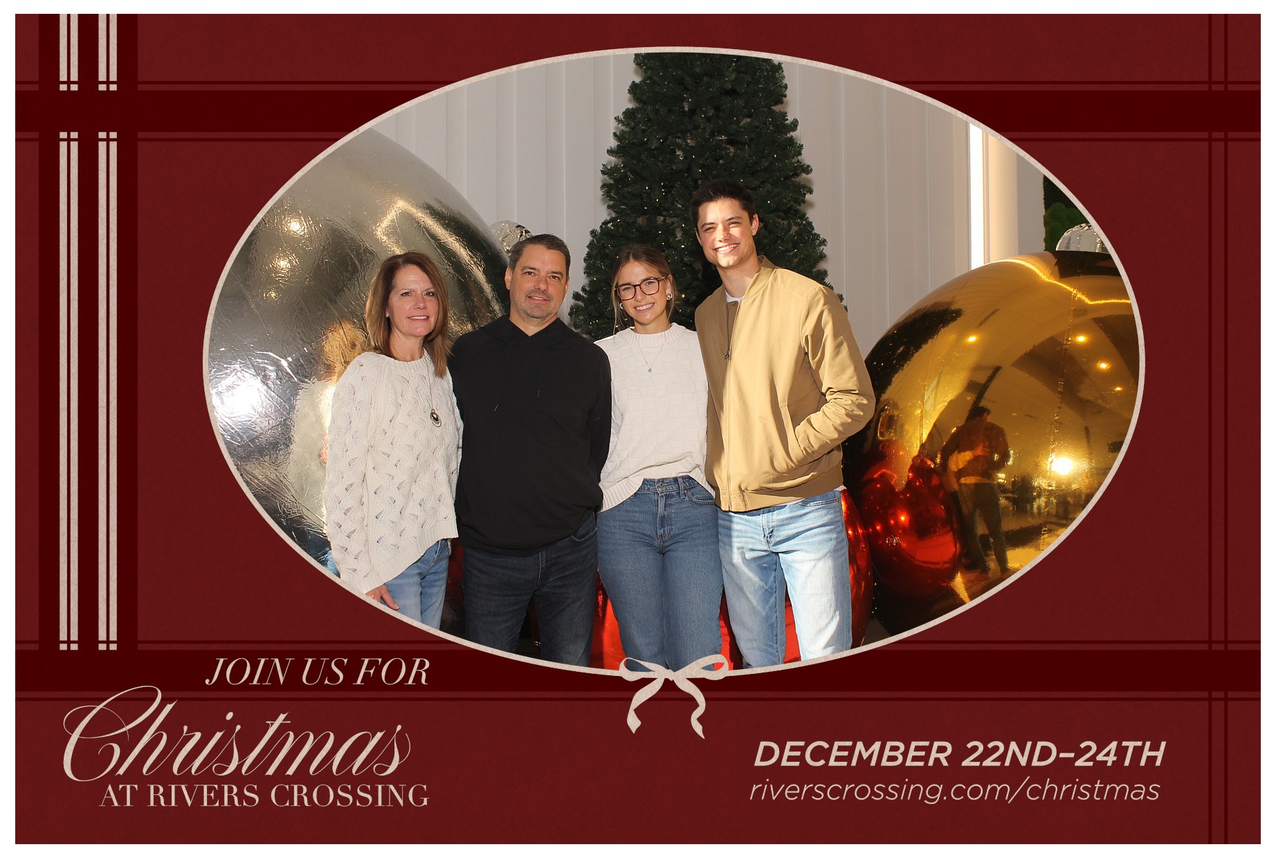 Rivers Crossing Christmas Invite | View more photos from the event at gallery.photoboothcincy.com/u/PhotoBoothCincy/Rivers-Crossing-Christmas-Invite