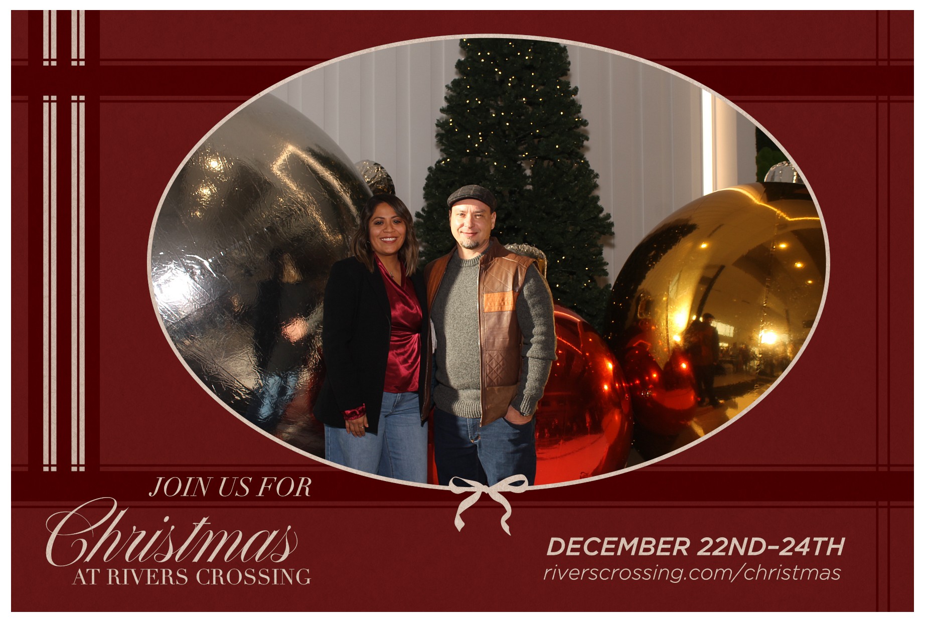 Rivers Crossing Christmas Invite | View more photos from the event at gallery.photoboothcincy.com/u/PhotoBoothCincy/Rivers-Crossing-Christmas-Invite