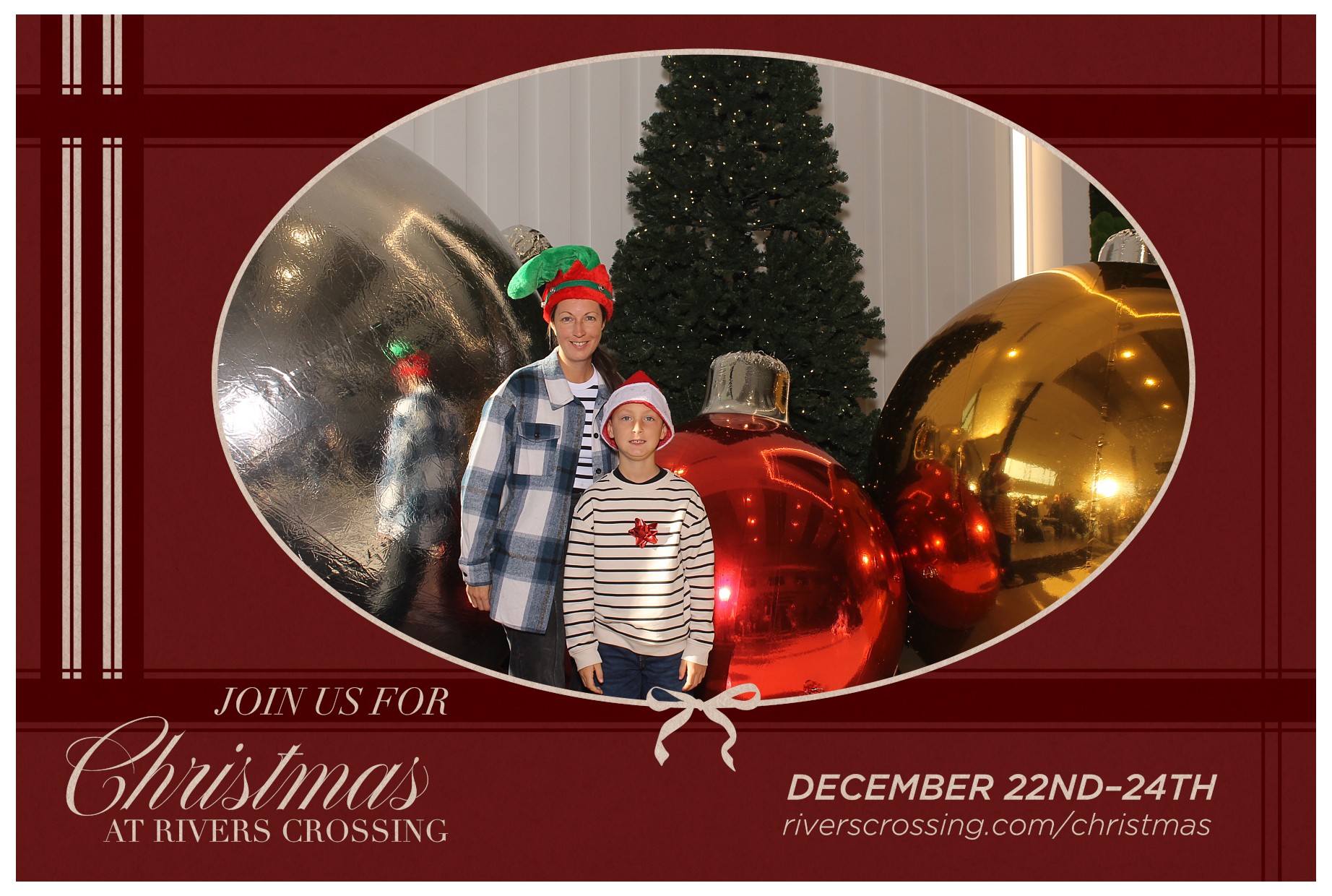 Rivers Crossing Christmas Invite | View more photos from the event at gallery.photoboothcincy.com/u/PhotoBoothCincy/Rivers-Crossing-Christmas-Invite
