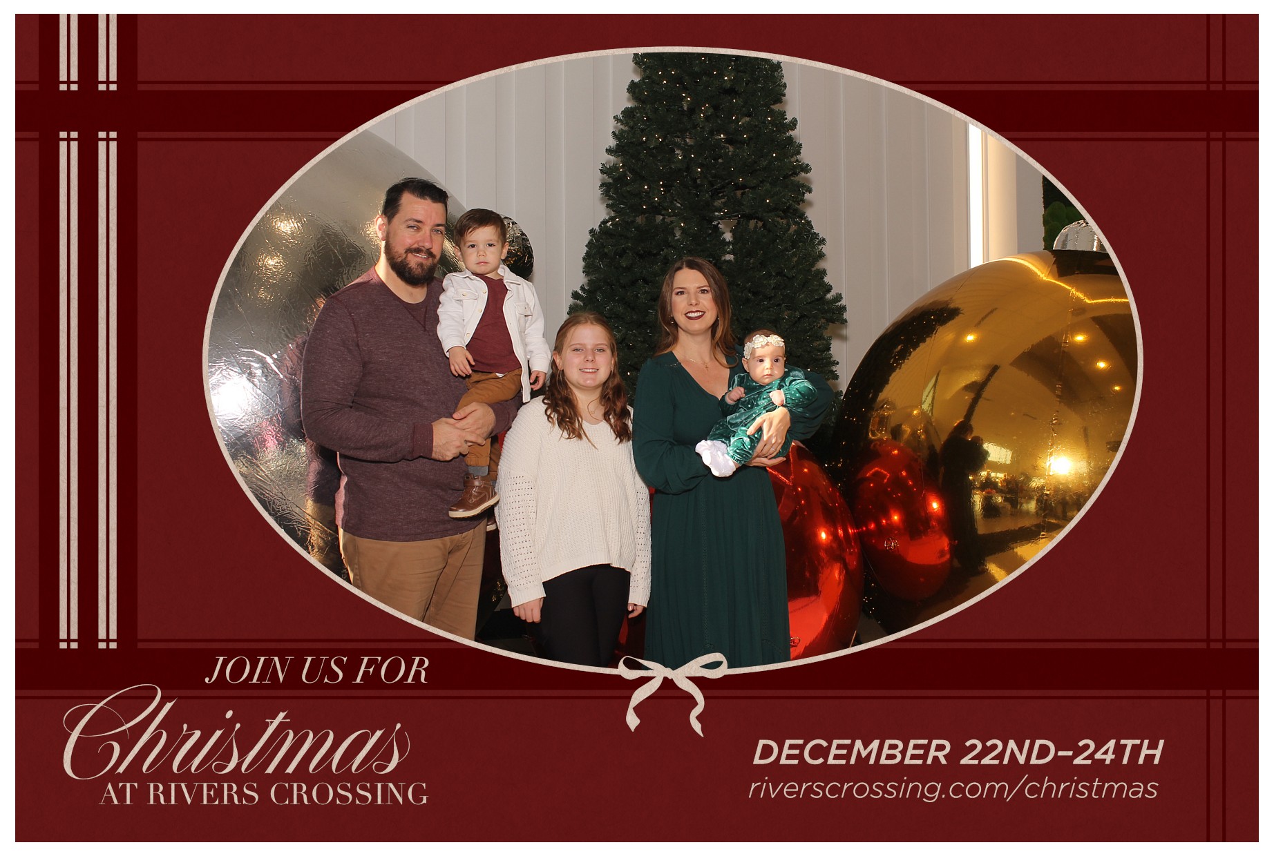 Rivers Crossing Christmas Invite | View more photos from the event at gallery.photoboothcincy.com/u/PhotoBoothCincy/Rivers-Crossing-Christmas-Invite
