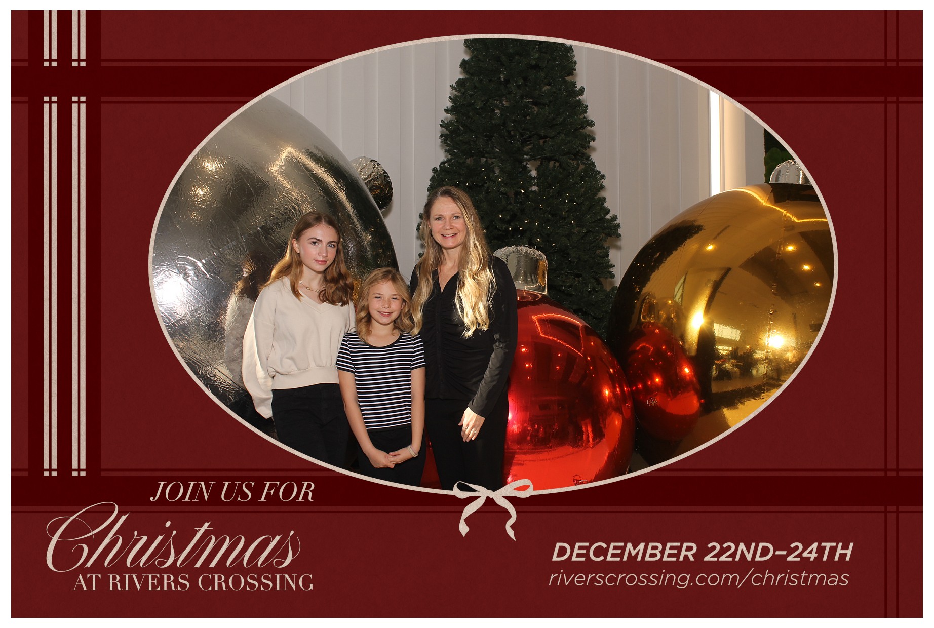 Rivers Crossing Christmas Invite | View more photos from the event at gallery.photoboothcincy.com/u/PhotoBoothCincy/Rivers-Crossing-Christmas-Invite