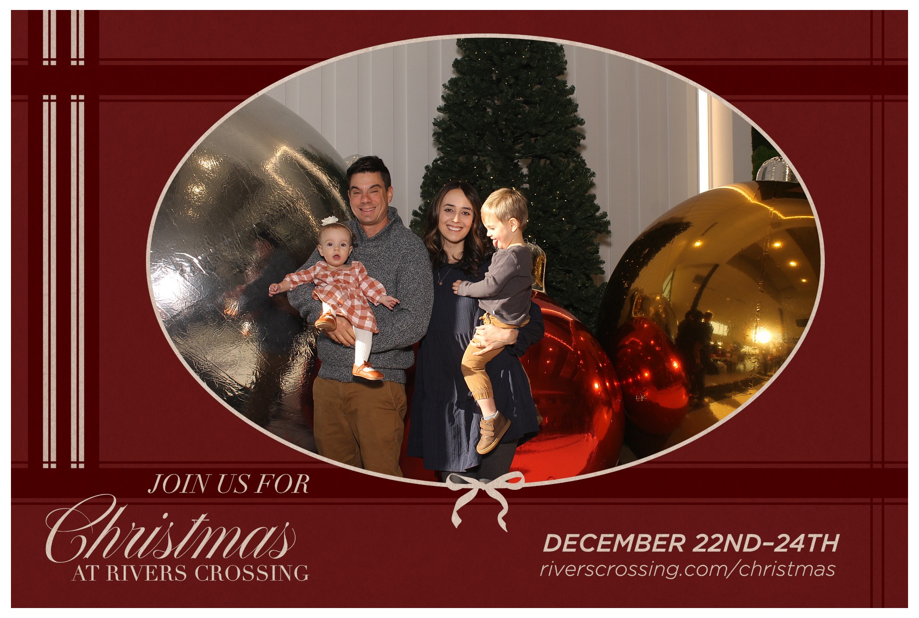 Rivers Crossing Christmas Invite | View more photos from the event at gallery.photoboothcincy.com/u/PhotoBoothCincy/Rivers-Crossing-Christmas-Invite