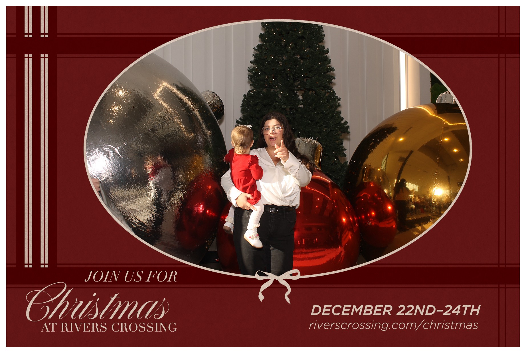 Rivers Crossing Christmas Invite | View more photos from the event at gallery.photoboothcincy.com/u/PhotoBoothCincy/Rivers-Crossing-Christmas-Invite
