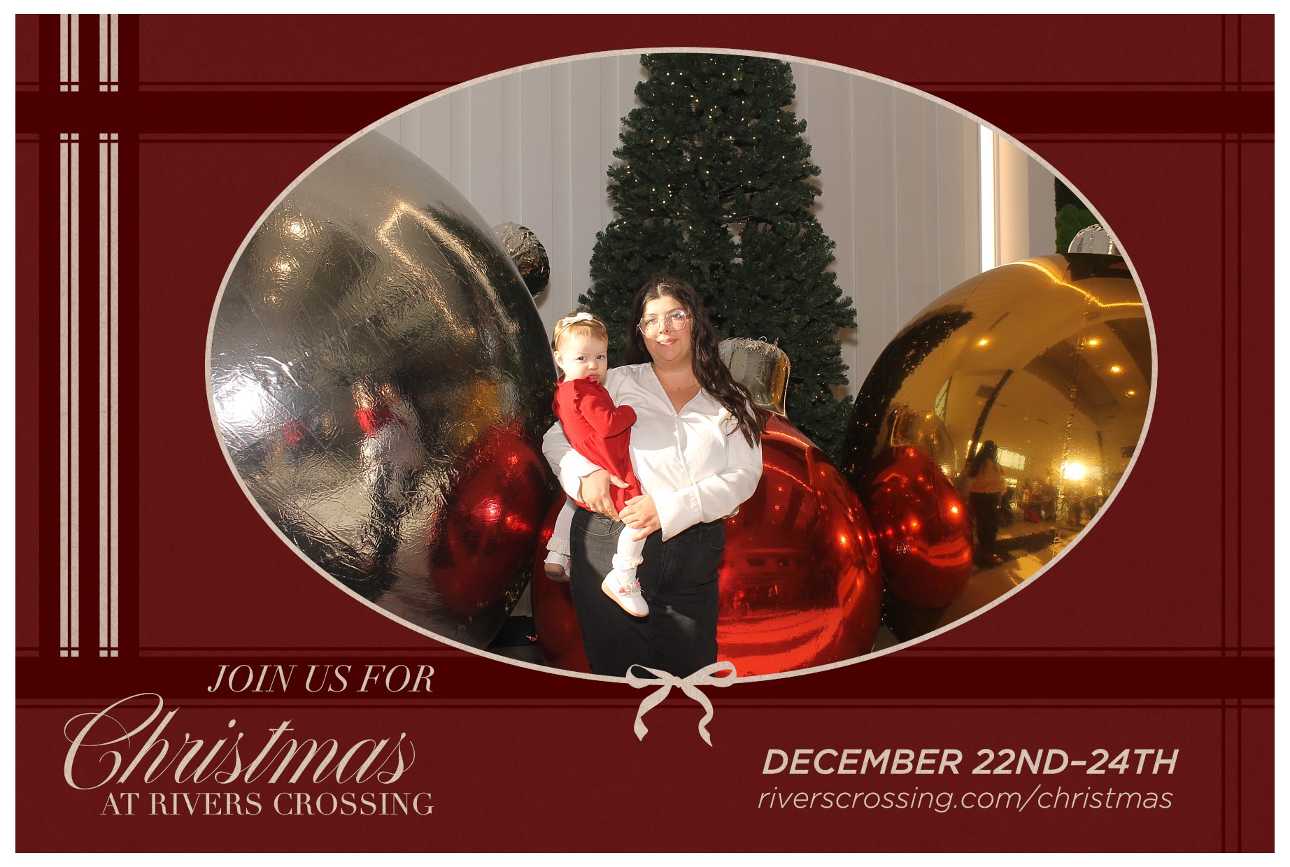 Rivers Crossing Christmas Invite | View more photos from the event at gallery.photoboothcincy.com/u/PhotoBoothCincy/Rivers-Crossing-Christmas-Invite