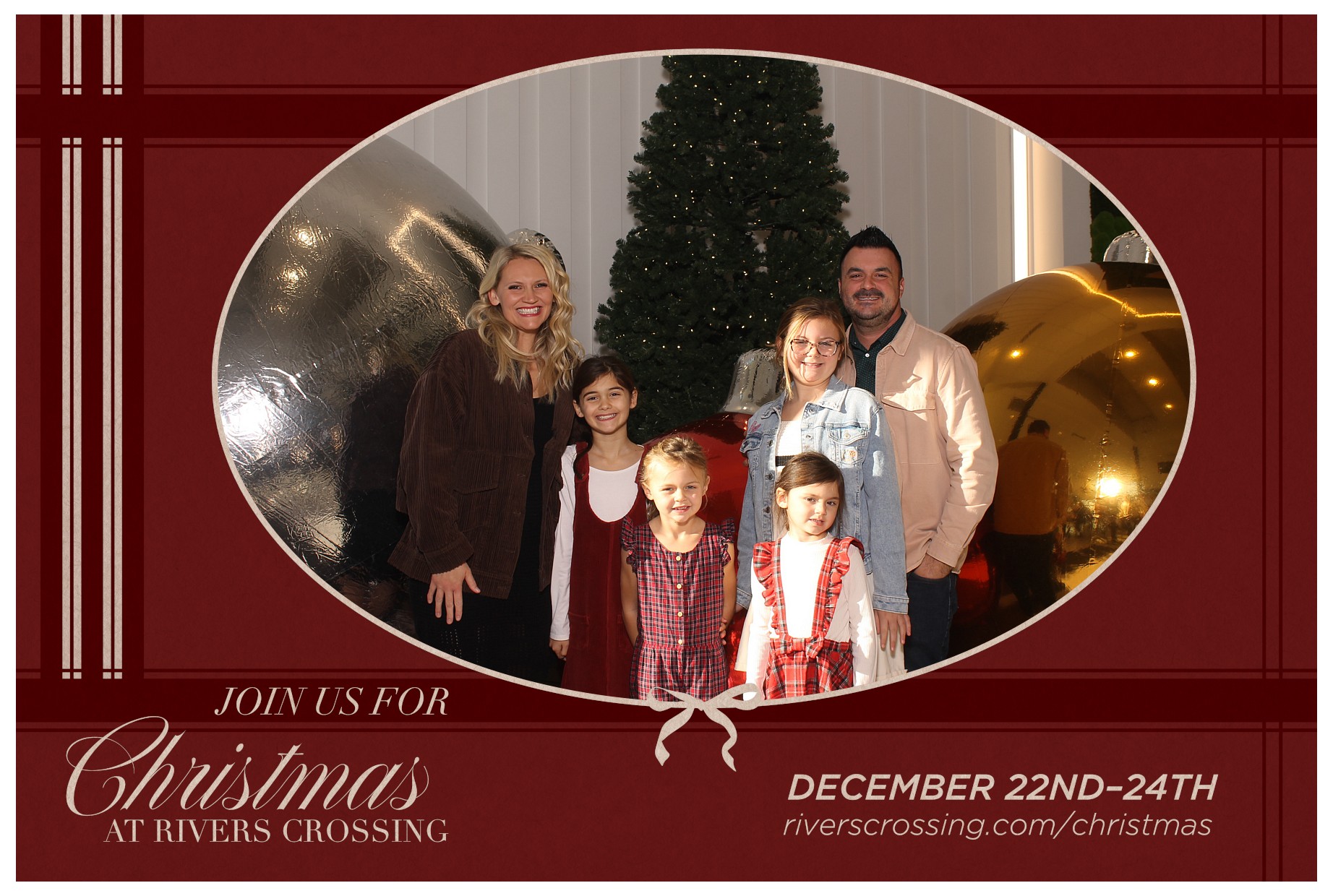 Rivers Crossing Christmas Invite | View more photos from the event at gallery.photoboothcincy.com/u/PhotoBoothCincy/Rivers-Crossing-Christmas-Invite