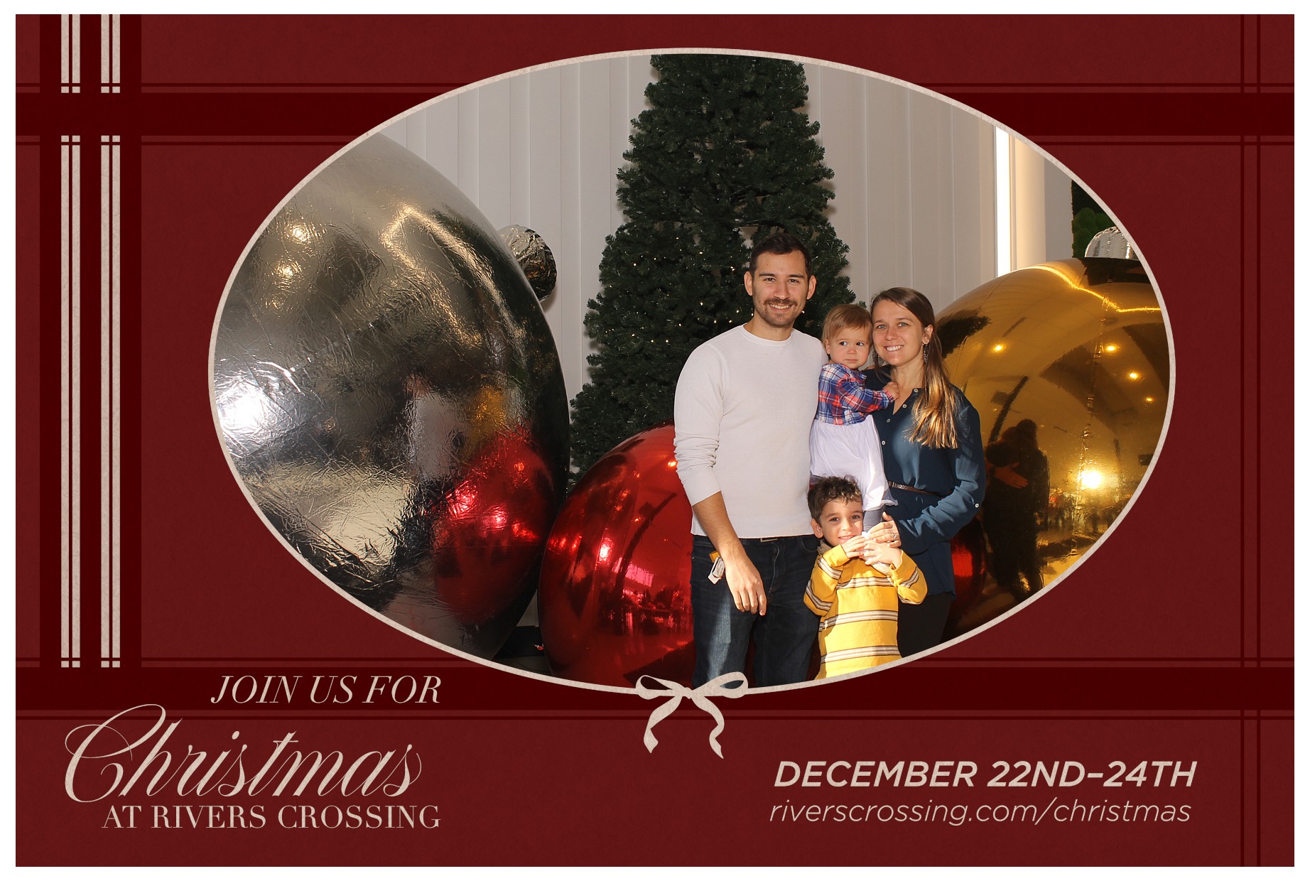 Rivers Crossing Christmas Invite | View more photos from the event at gallery.photoboothcincy.com/u/PhotoBoothCincy/Rivers-Crossing-Christmas-Invite