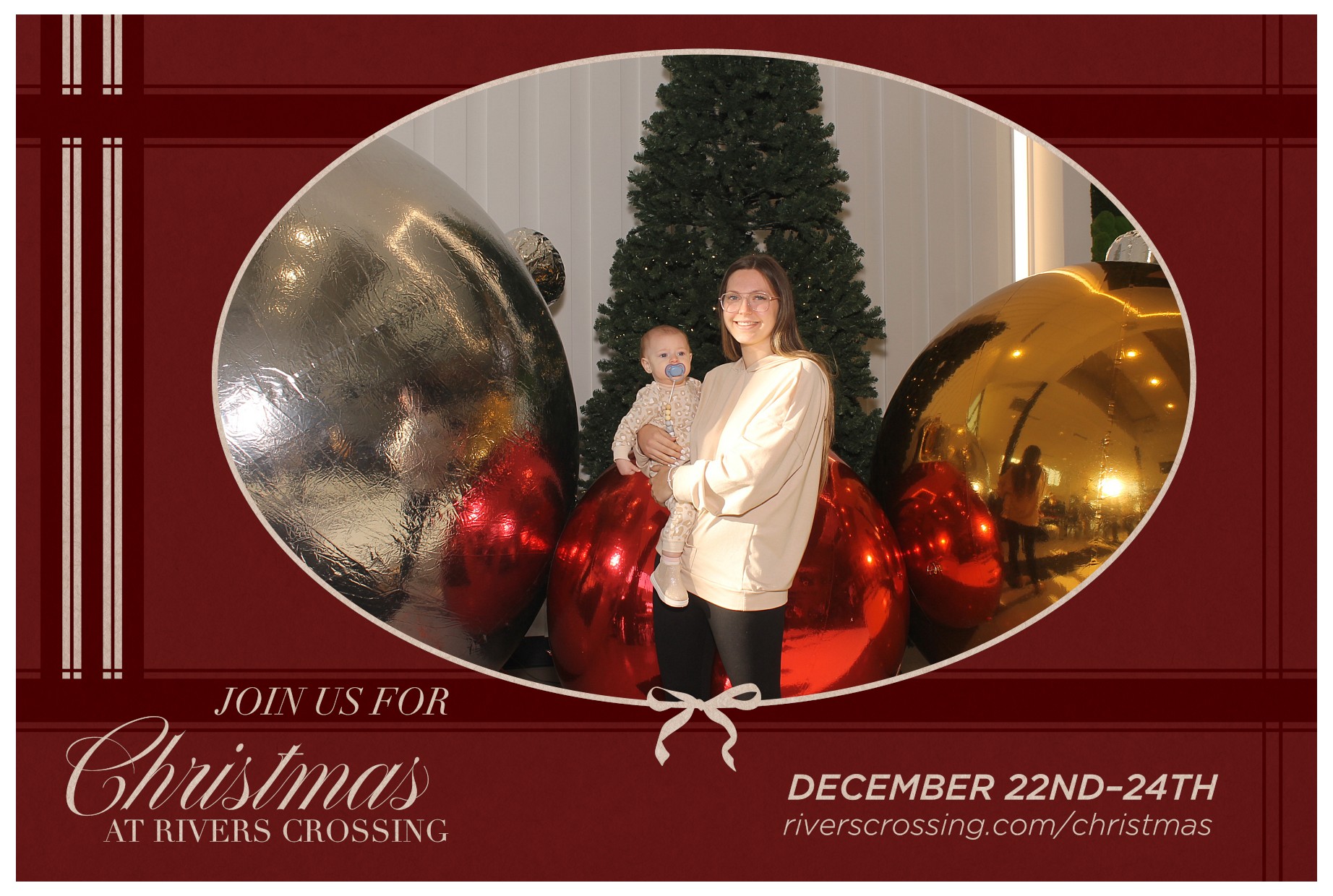 Rivers Crossing Christmas Invite | View more photos from the event at gallery.photoboothcincy.com/u/PhotoBoothCincy/Rivers-Crossing-Christmas-Invite