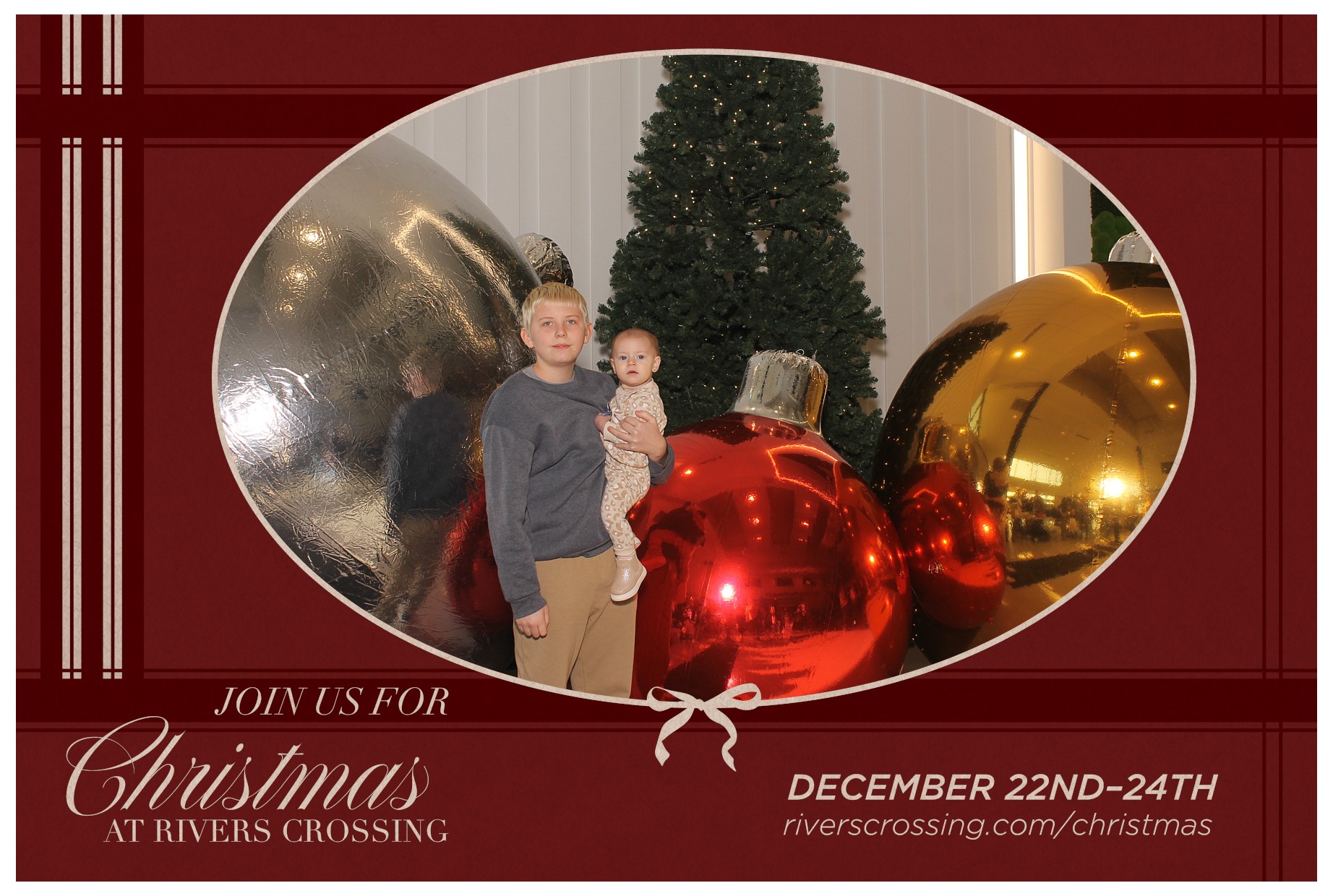 Rivers Crossing Christmas Invite | View more photos from the event at gallery.photoboothcincy.com/u/PhotoBoothCincy/Rivers-Crossing-Christmas-Invite