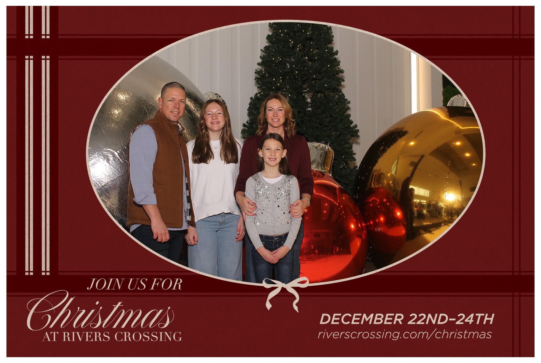 Rivers Crossing Christmas Invite | View more photos from the event at gallery.photoboothcincy.com/u/PhotoBoothCincy/Rivers-Crossing-Christmas-Invite