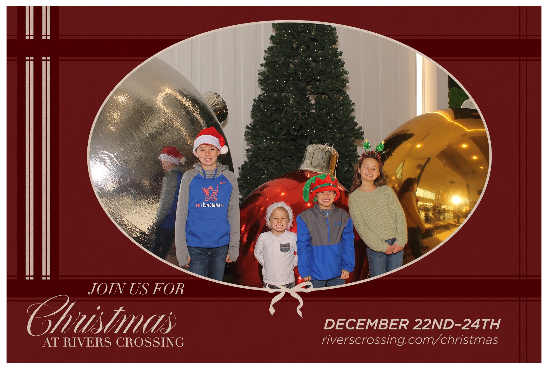 Rivers Crossing Christmas Invite | View more photos from the event at gallery.photoboothcincy.com/u/PhotoBoothCincy/Rivers-Crossing-Christmas-Invite