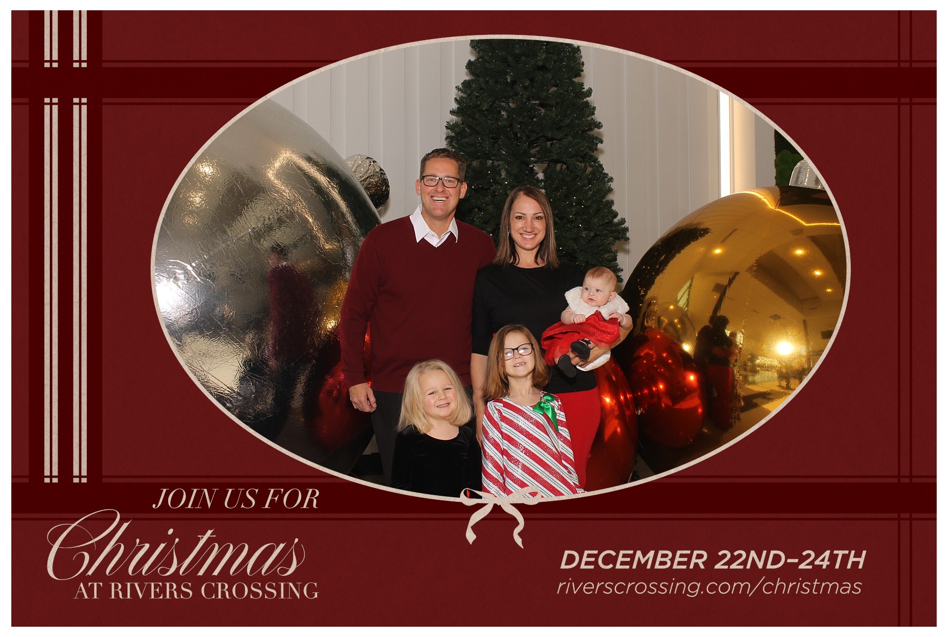 Rivers Crossing Christmas Invite | View more photos from the event at gallery.photoboothcincy.com/u/PhotoBoothCincy/Rivers-Crossing-Christmas-Invite