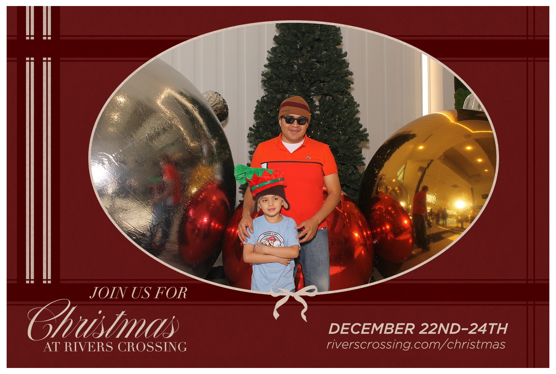 Rivers Crossing Christmas Invite | View more photos from the event at gallery.photoboothcincy.com/u/PhotoBoothCincy/Rivers-Crossing-Christmas-Invite