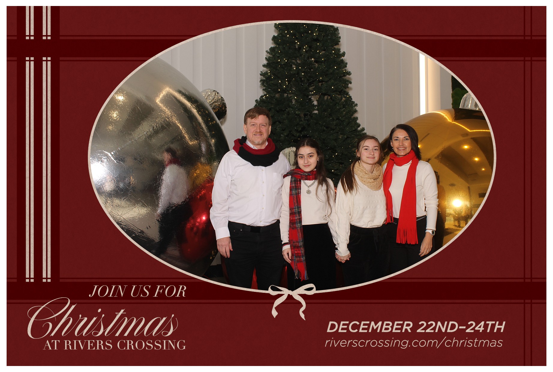 Rivers Crossing Christmas Invite | View more photos from the event at gallery.photoboothcincy.com/u/PhotoBoothCincy/Rivers-Crossing-Christmas-Invite