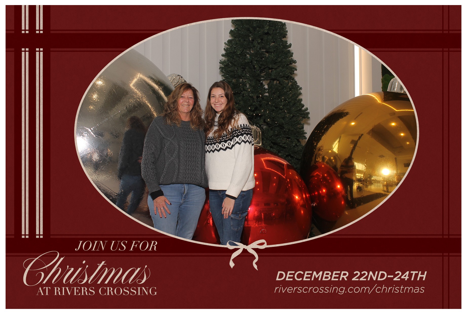 Rivers Crossing Christmas Invite | View more photos from the event at gallery.photoboothcincy.com/u/PhotoBoothCincy/Rivers-Crossing-Christmas-Invite