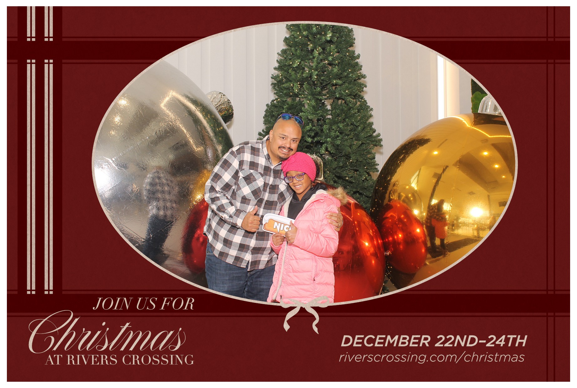 Rivers Crossing Christmas Invite | View more photos from the event at gallery.photoboothcincy.com/u/PhotoBoothCincy/Rivers-Crossing-Christmas-Invite