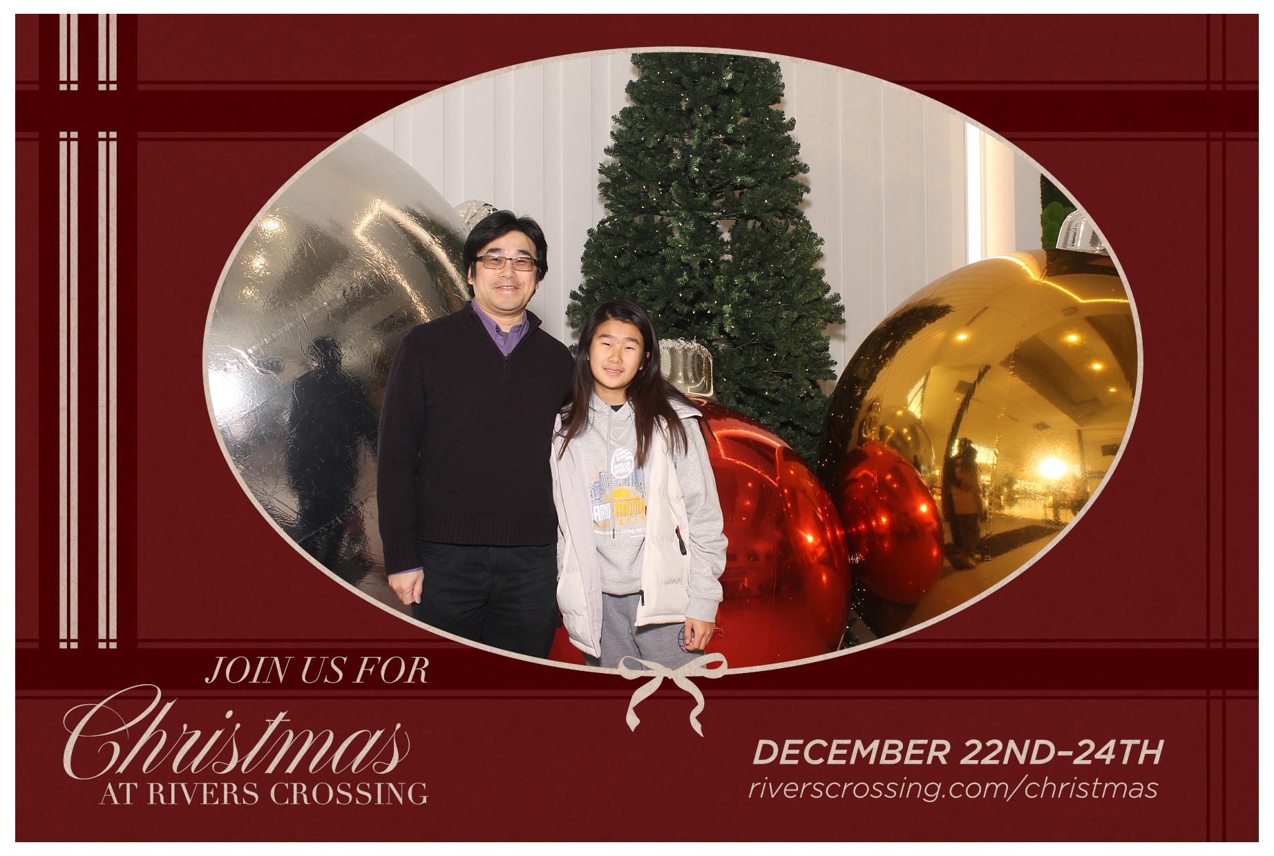 Rivers Crossing Christmas Invite | View more photos from the event at gallery.photoboothcincy.com/u/PhotoBoothCincy/Rivers-Crossing-Christmas-Invite