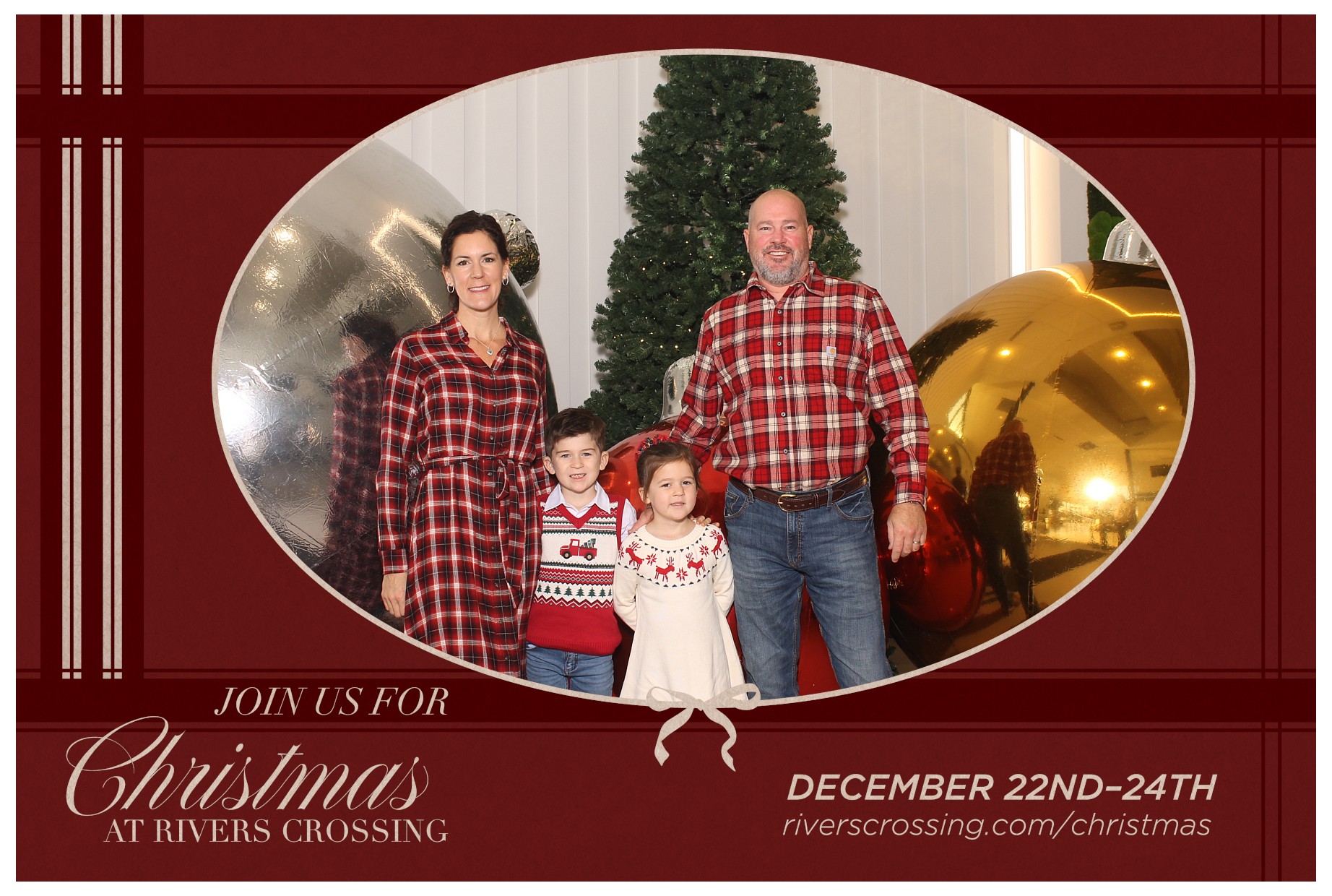 Rivers Crossing Christmas Invite | View more photos from the event at gallery.photoboothcincy.com/u/PhotoBoothCincy/Rivers-Crossing-Christmas-Invite