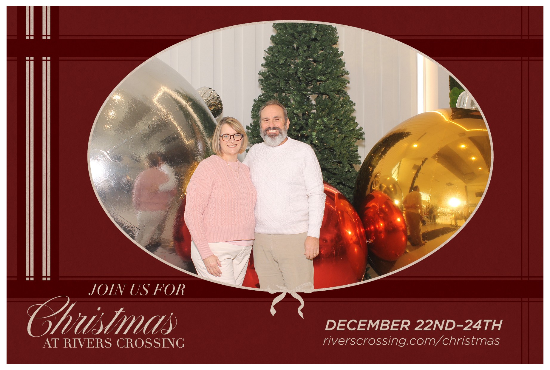 Rivers Crossing Christmas Invite | View more photos from the event at gallery.photoboothcincy.com/u/PhotoBoothCincy/Rivers-Crossing-Christmas-Invite