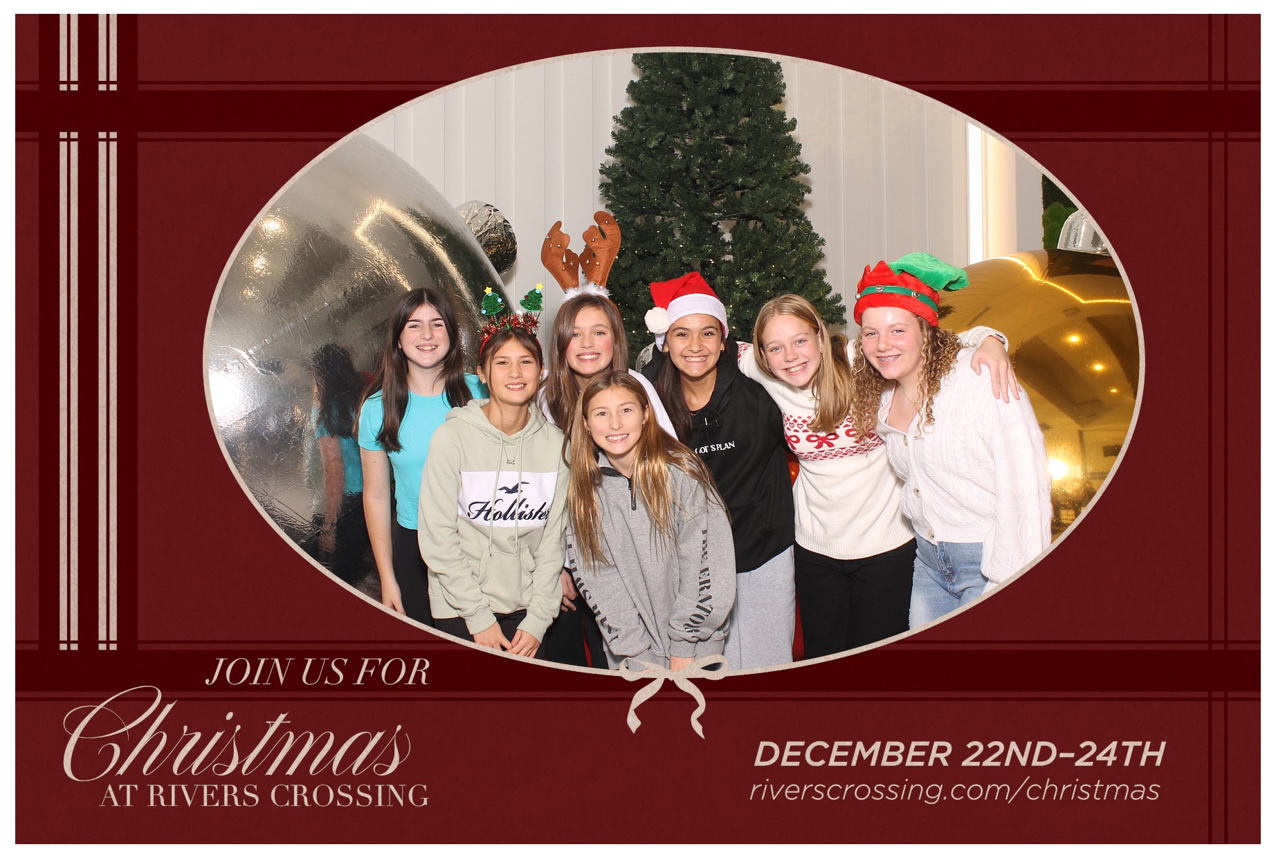Rivers Crossing Christmas Invite | View more photos from the event at gallery.photoboothcincy.com/u/PhotoBoothCincy/Rivers-Crossing-Christmas-Invite