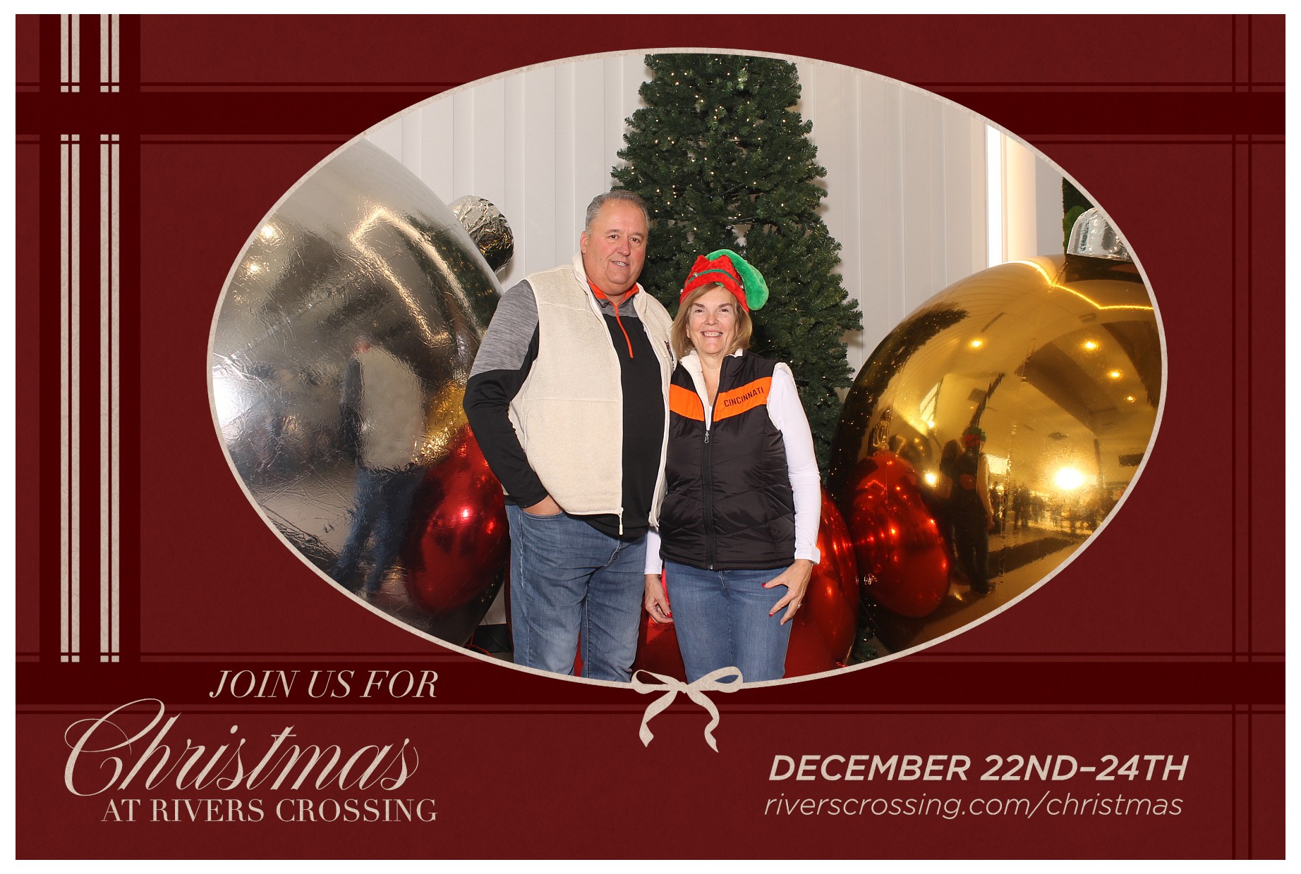 Rivers Crossing Christmas Invite | View more photos from the event at gallery.photoboothcincy.com/u/PhotoBoothCincy/Rivers-Crossing-Christmas-Invite