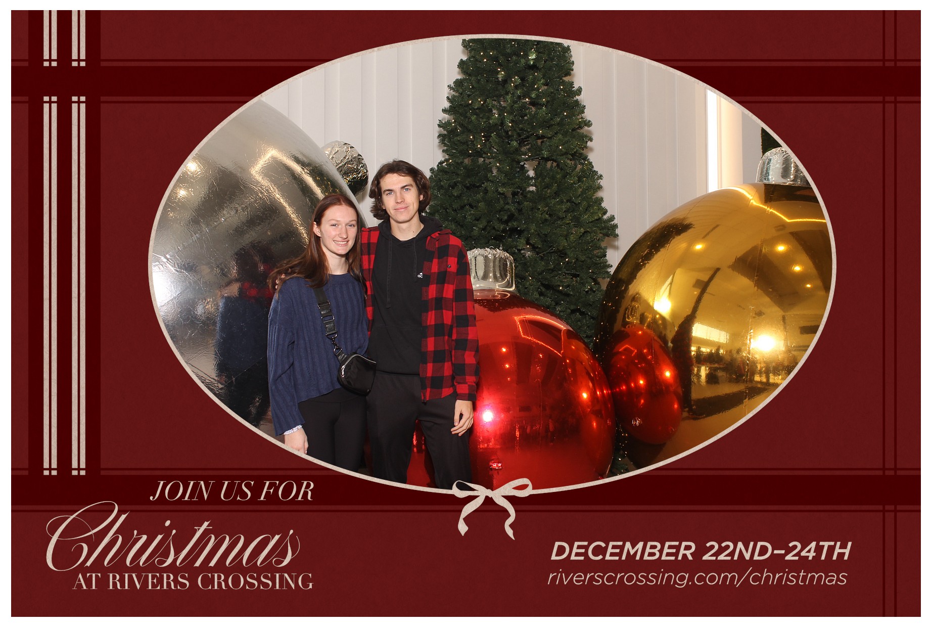 Rivers Crossing Christmas Invite | View more photos from the event at gallery.photoboothcincy.com/u/PhotoBoothCincy/Rivers-Crossing-Christmas-Invite