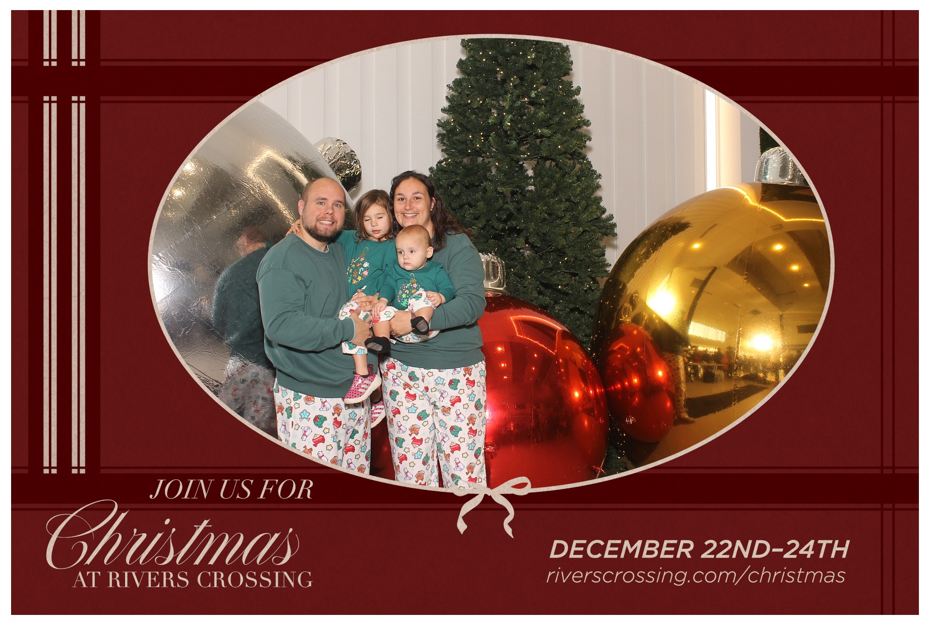 Rivers Crossing Christmas Invite | View more photos from the event at gallery.photoboothcincy.com/u/PhotoBoothCincy/Rivers-Crossing-Christmas-Invite