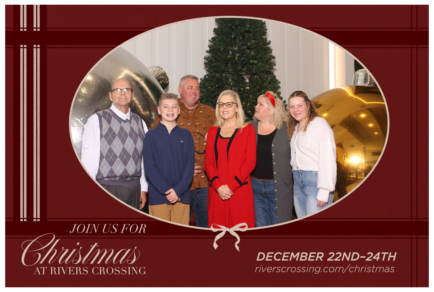 Rivers Crossing Christmas Invite | View more photos from the event at gallery.photoboothcincy.com/u/PhotoBoothCincy/Rivers-Crossing-Christmas-Invite