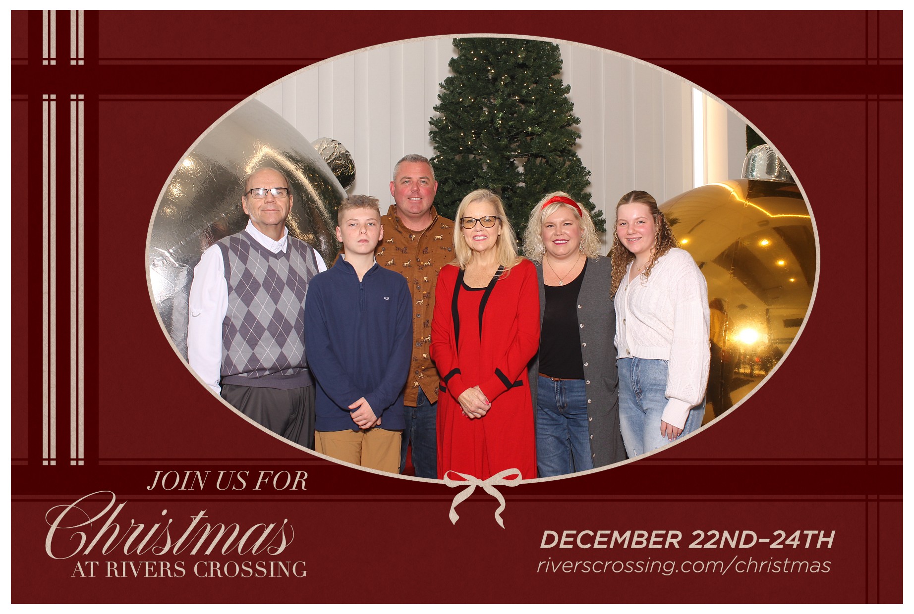 Rivers Crossing Christmas Invite | View more photos from the event at gallery.photoboothcincy.com/u/PhotoBoothCincy/Rivers-Crossing-Christmas-Invite