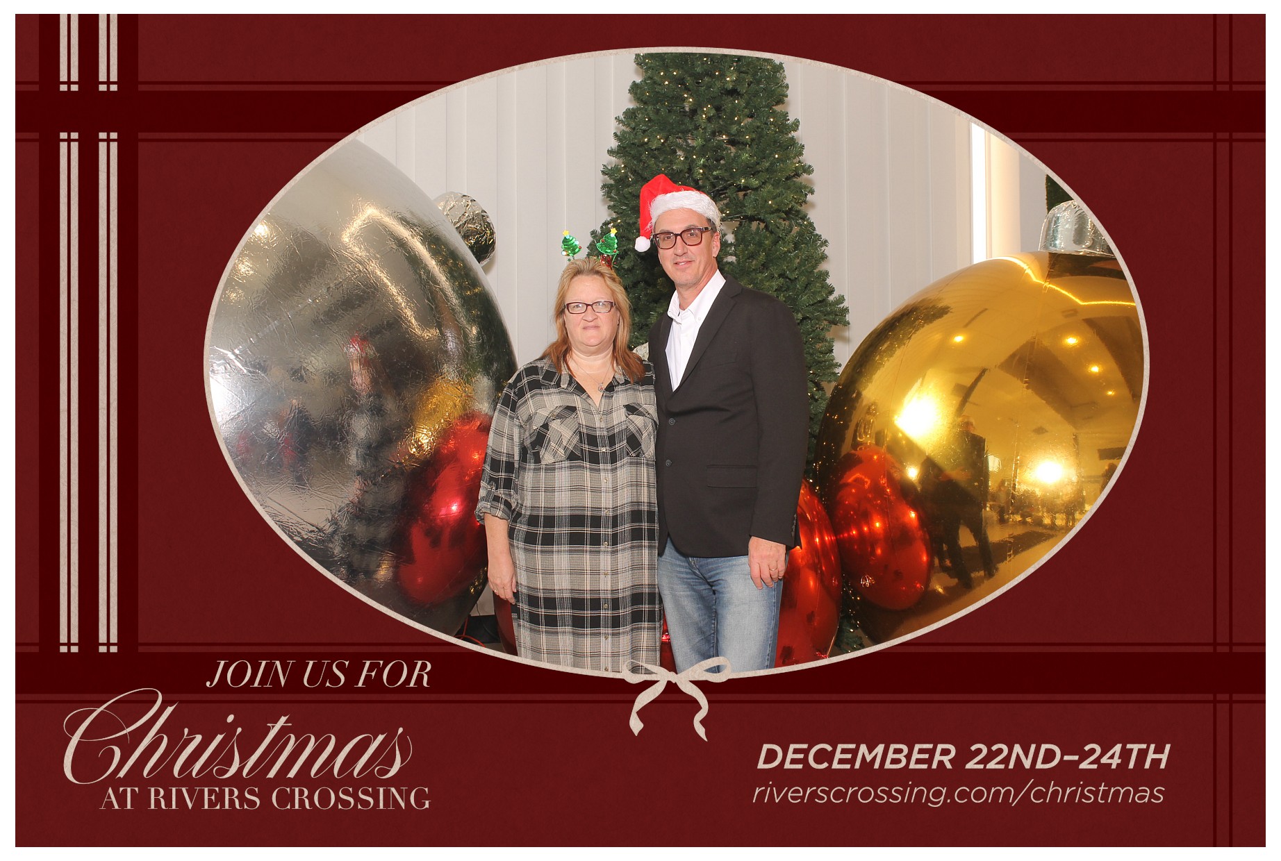 Rivers Crossing Christmas Invite | View more photos from the event at gallery.photoboothcincy.com/u/PhotoBoothCincy/Rivers-Crossing-Christmas-Invite