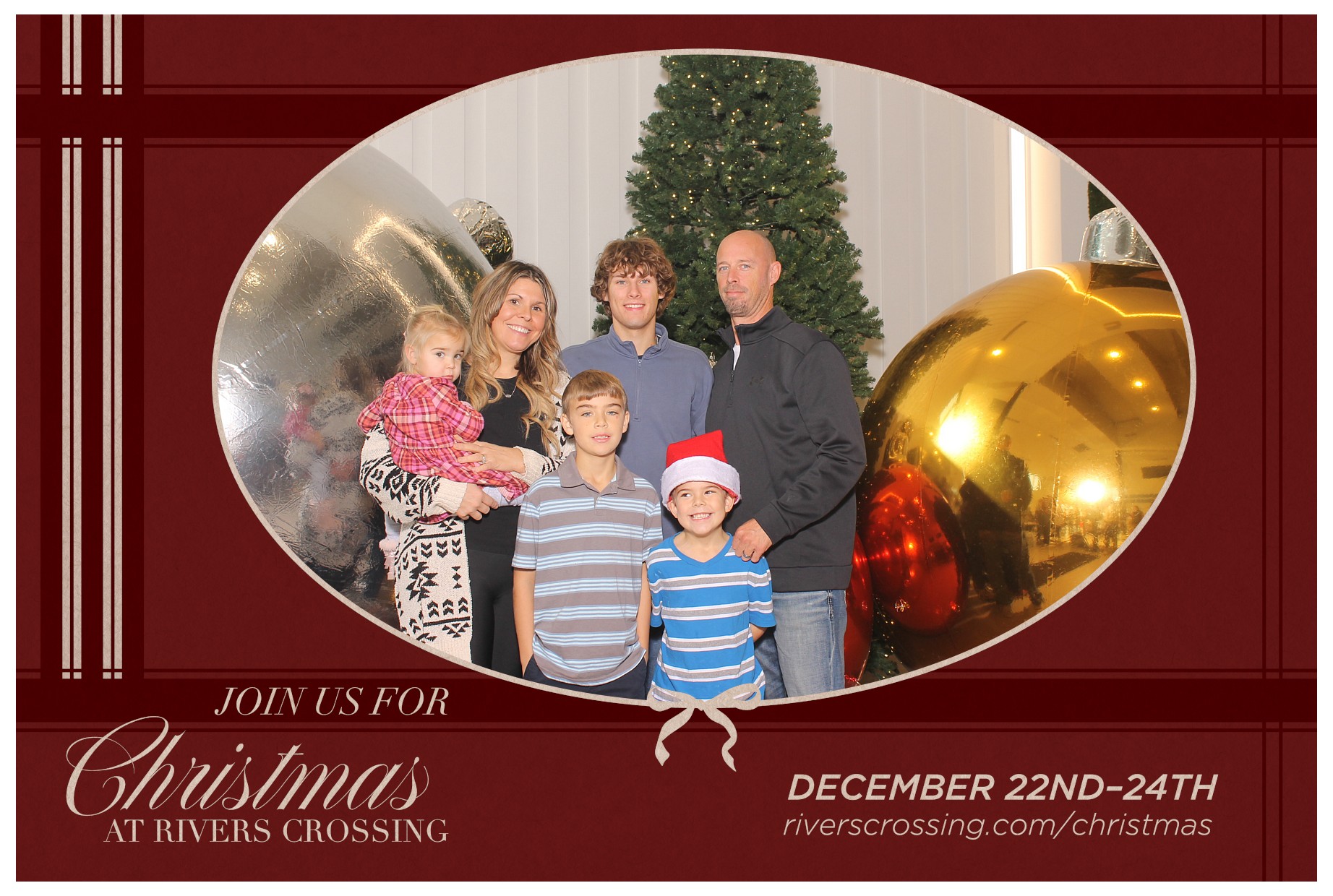 Rivers Crossing Christmas Invite | View more photos from the event at gallery.photoboothcincy.com/u/PhotoBoothCincy/Rivers-Crossing-Christmas-Invite