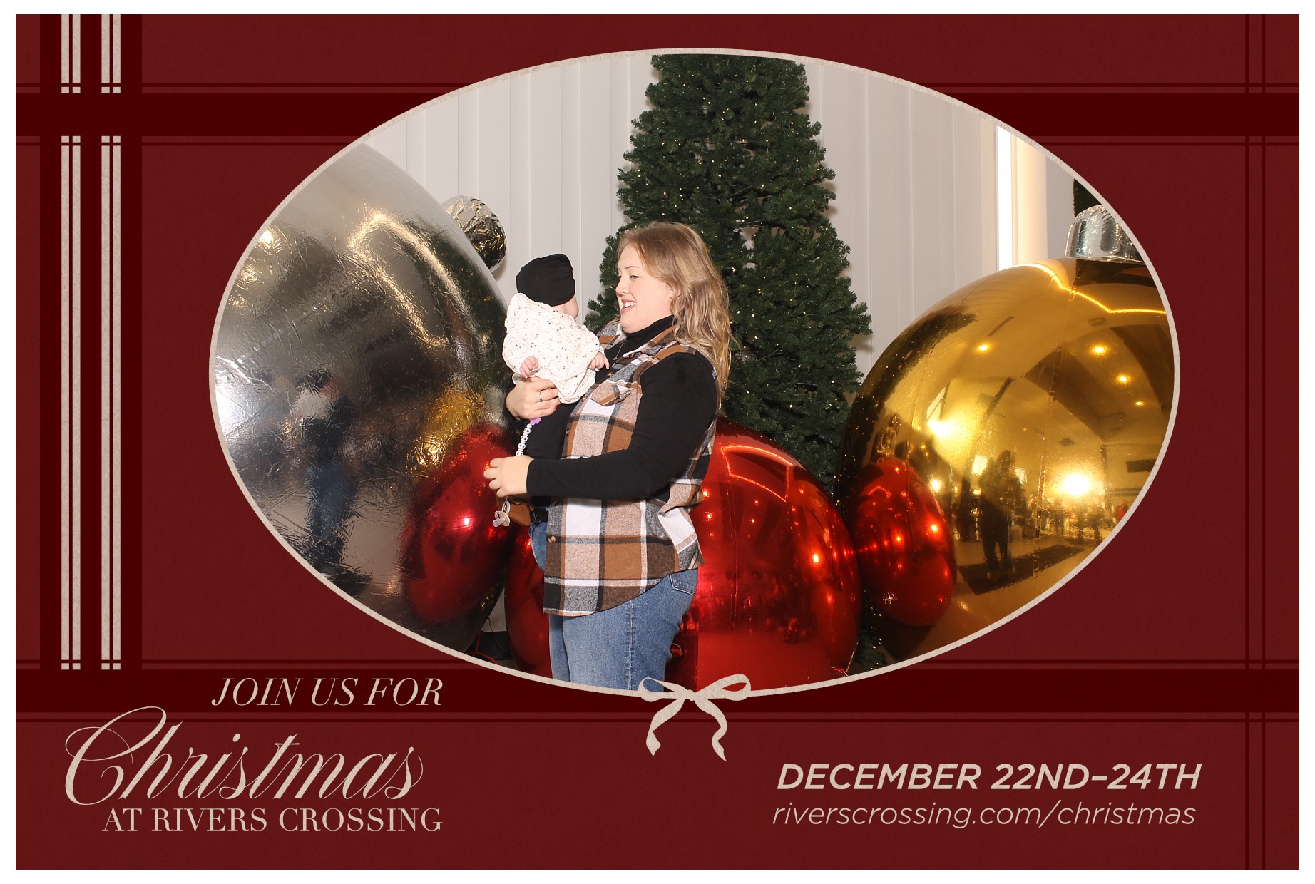 Rivers Crossing Christmas Invite | View more photos from the event at gallery.photoboothcincy.com/u/PhotoBoothCincy/Rivers-Crossing-Christmas-Invite