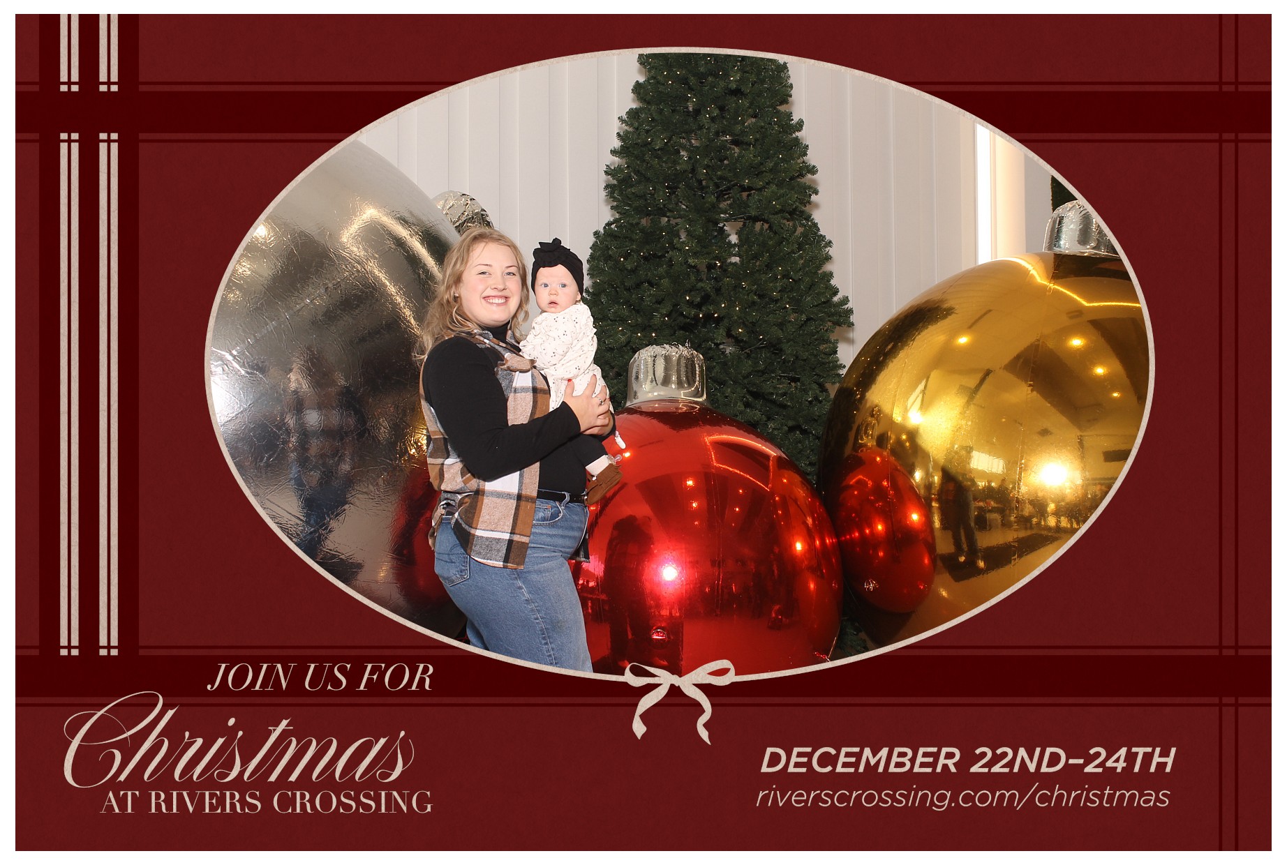 Rivers Crossing Christmas Invite | View more photos from the event at gallery.photoboothcincy.com/u/PhotoBoothCincy/Rivers-Crossing-Christmas-Invite