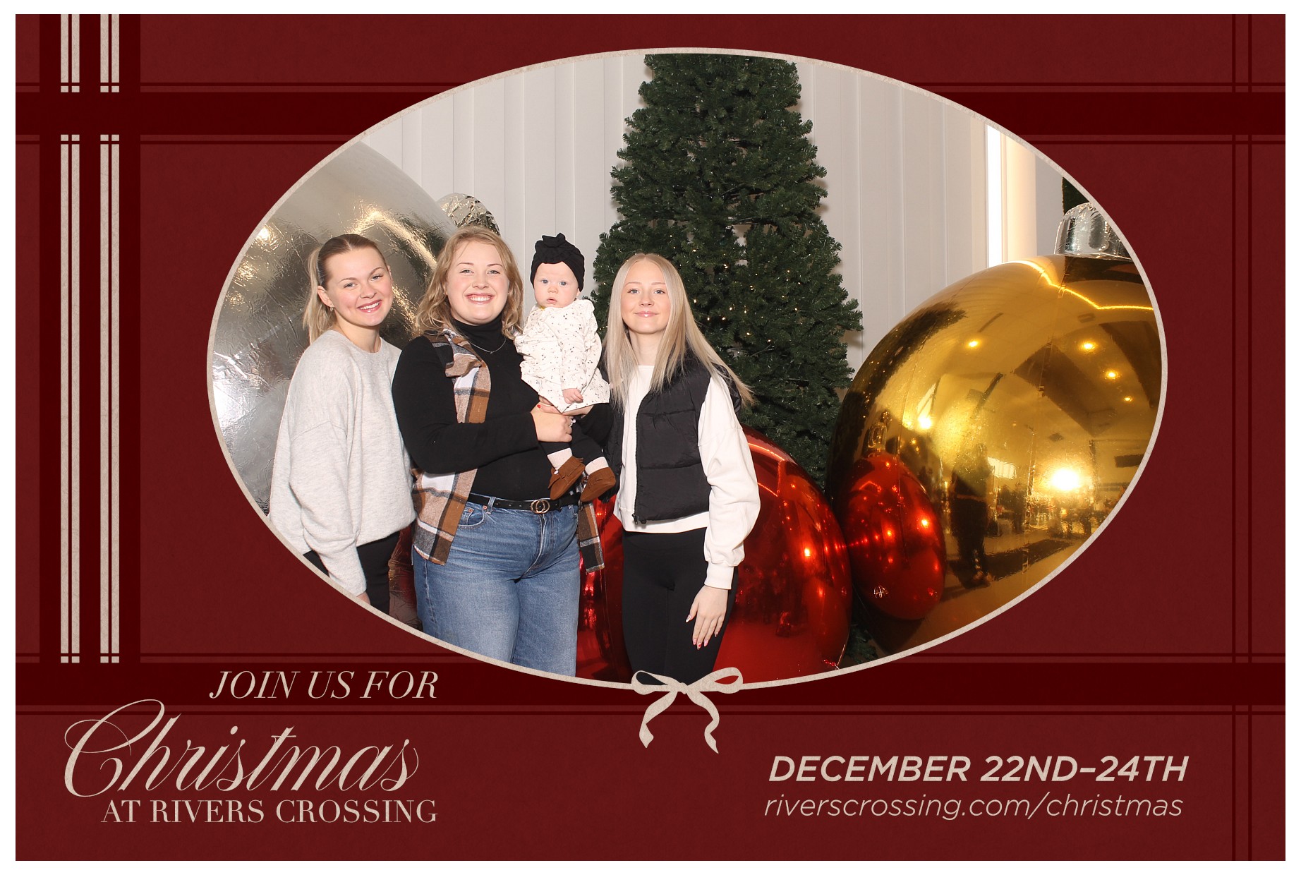 Rivers Crossing Christmas Invite | View more photos from the event at gallery.photoboothcincy.com/u/PhotoBoothCincy/Rivers-Crossing-Christmas-Invite