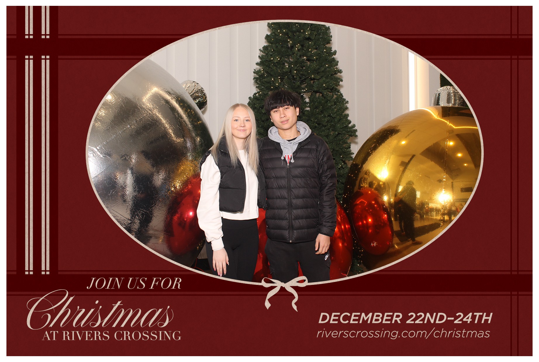 Rivers Crossing Christmas Invite | View more photos from the event at gallery.photoboothcincy.com/u/PhotoBoothCincy/Rivers-Crossing-Christmas-Invite