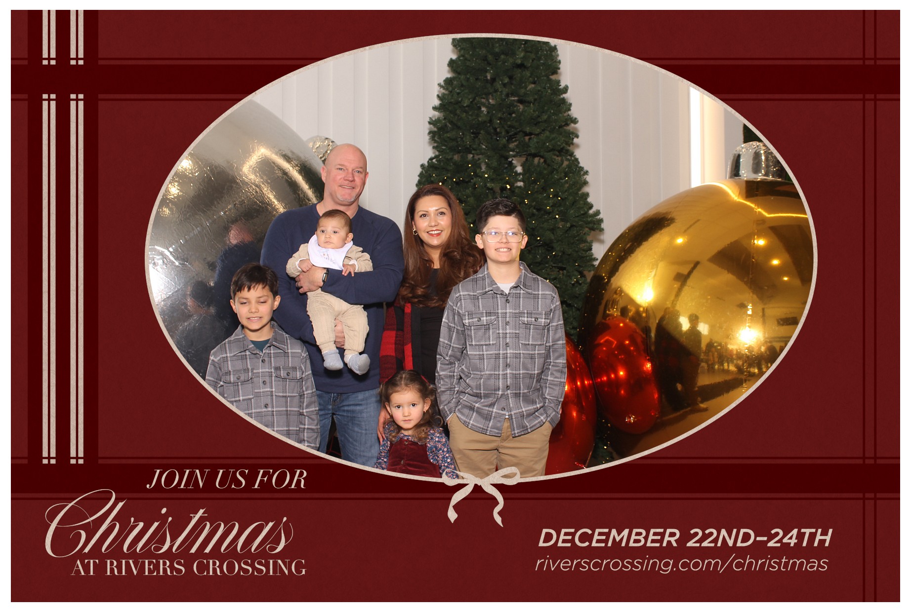 Rivers Crossing Christmas Invite | View more photos from the event at gallery.photoboothcincy.com/u/PhotoBoothCincy/Rivers-Crossing-Christmas-Invite