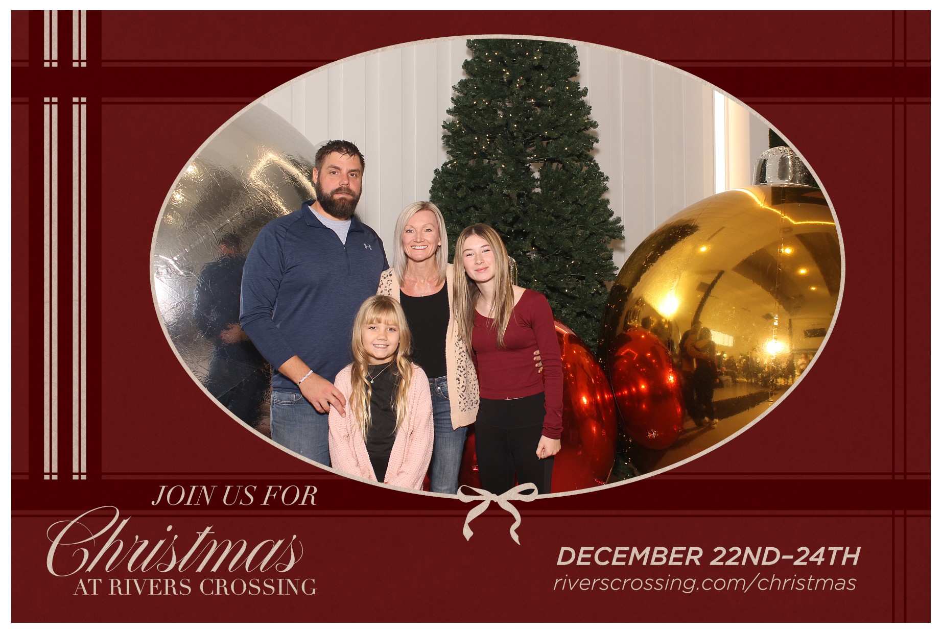 Rivers Crossing Christmas Invite | View more photos from the event at gallery.photoboothcincy.com/u/PhotoBoothCincy/Rivers-Crossing-Christmas-Invite