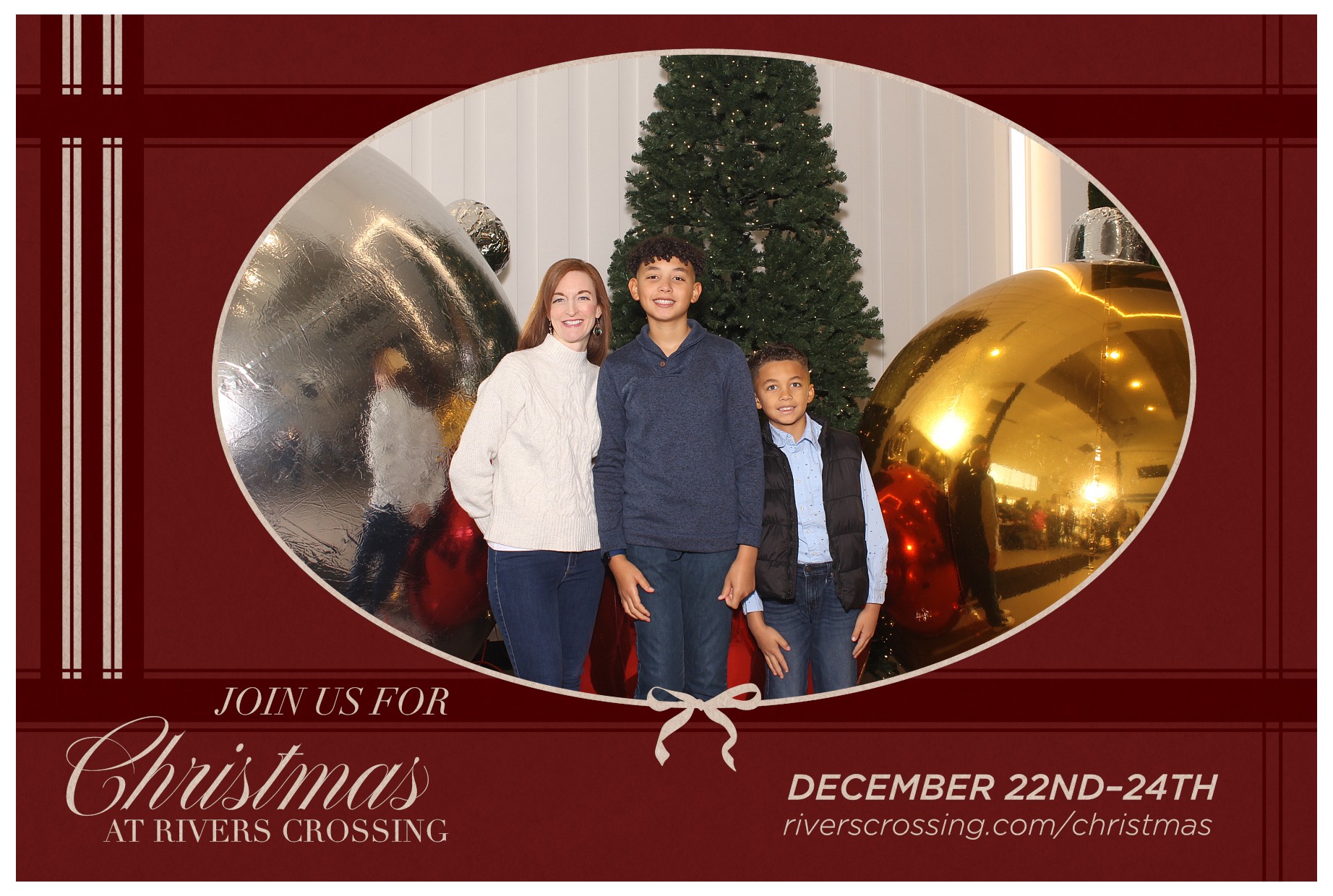 Rivers Crossing Christmas Invite | View more photos from the event at gallery.photoboothcincy.com/u/PhotoBoothCincy/Rivers-Crossing-Christmas-Invite