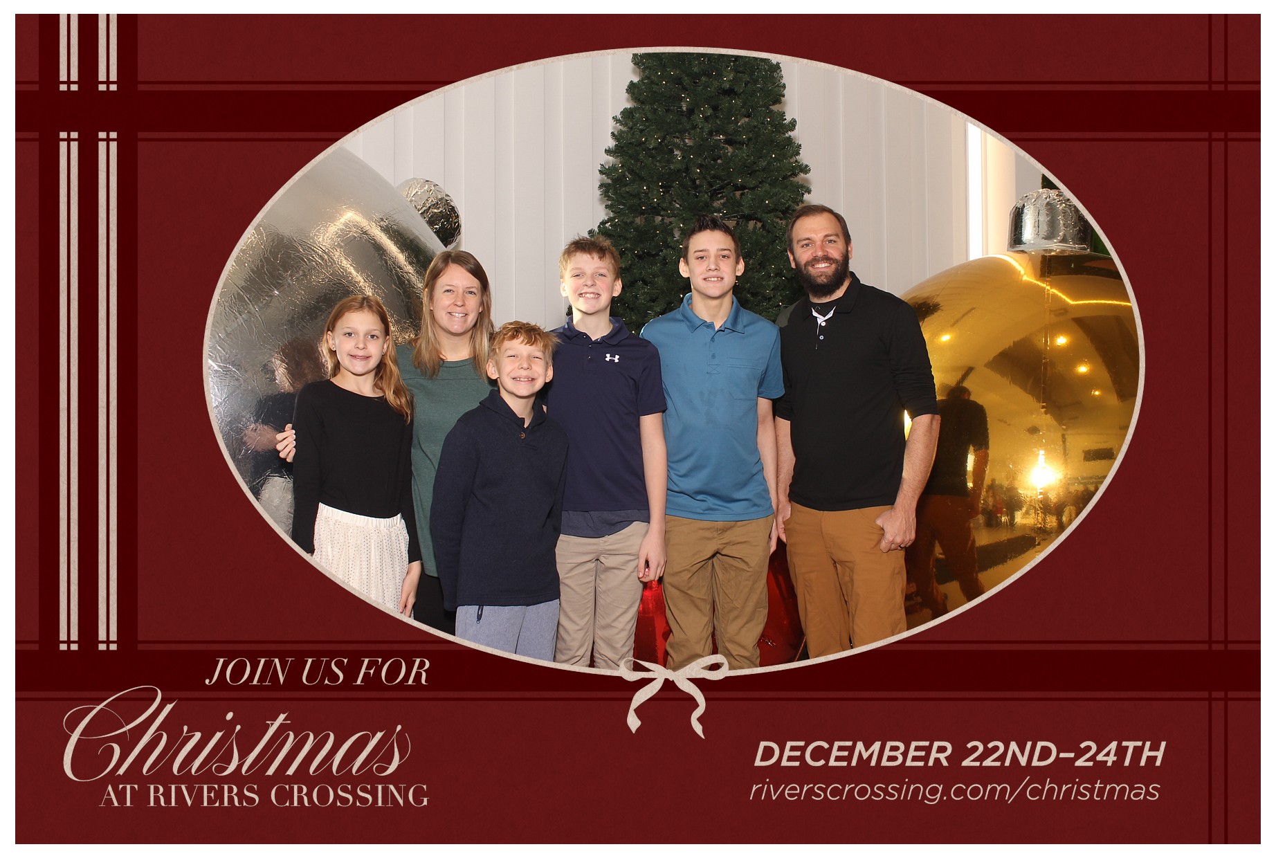 Rivers Crossing Christmas Invite | View more photos from the event at gallery.photoboothcincy.com/u/PhotoBoothCincy/Rivers-Crossing-Christmas-Invite