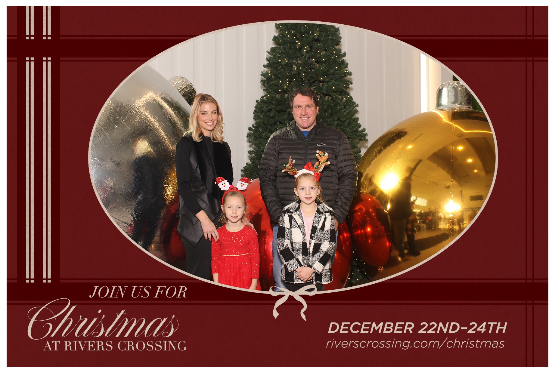 Rivers Crossing Christmas Invite | View more photos from the event at gallery.photoboothcincy.com/u/PhotoBoothCincy/Rivers-Crossing-Christmas-Invite