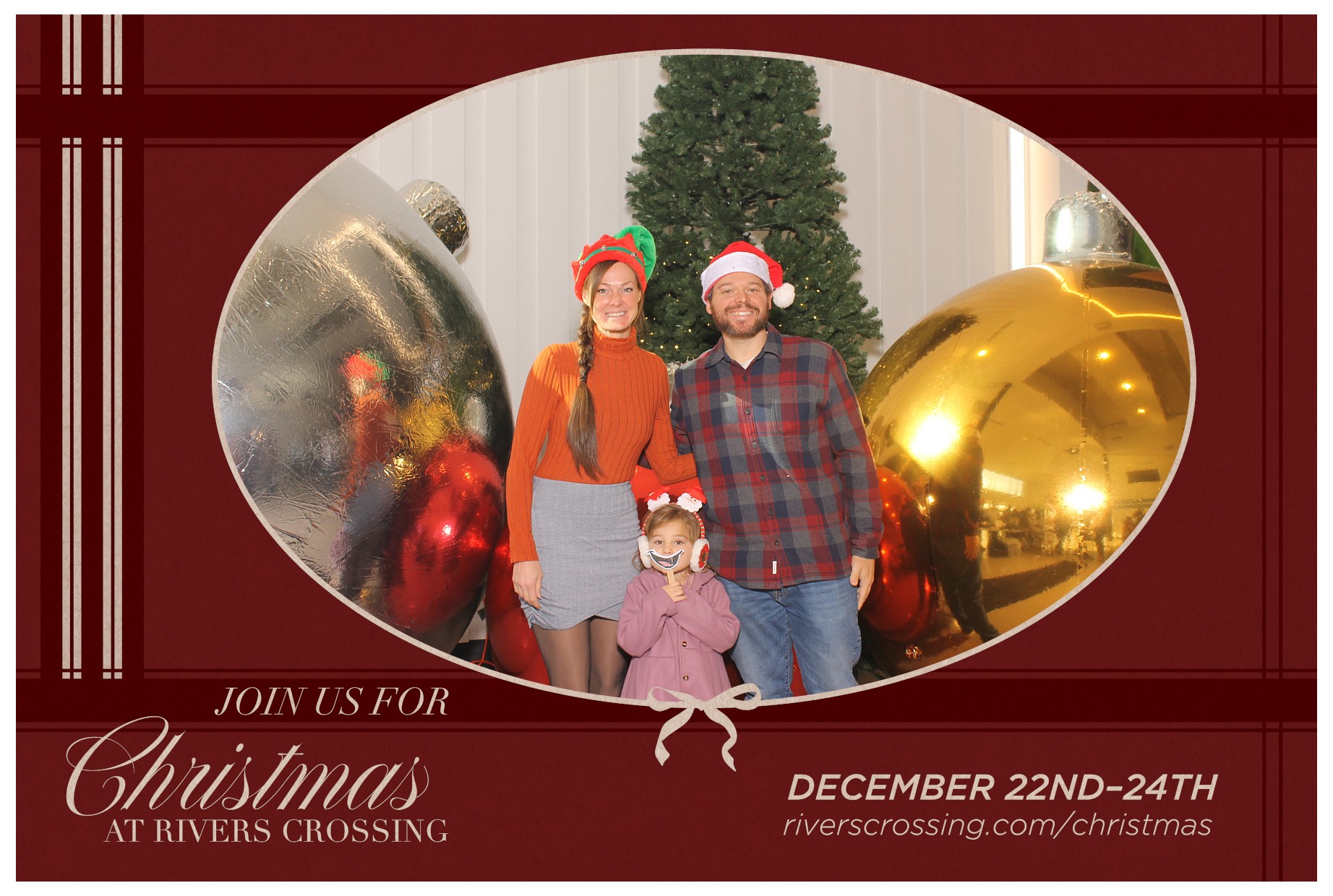 Rivers Crossing Christmas Invite | View more photos from the event at gallery.photoboothcincy.com/u/PhotoBoothCincy/Rivers-Crossing-Christmas-Invite