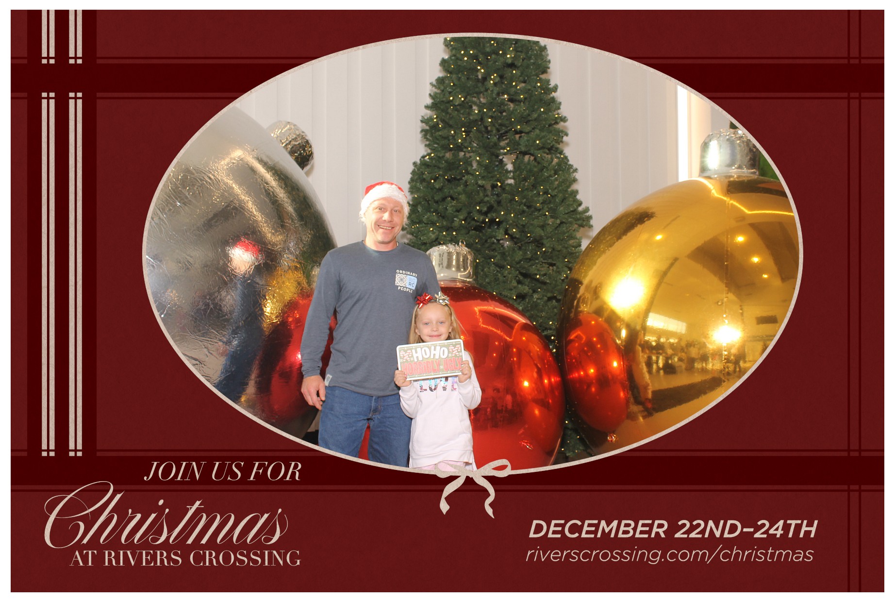 Rivers Crossing Christmas Invite | View more photos from the event at gallery.photoboothcincy.com/u/PhotoBoothCincy/Rivers-Crossing-Christmas-Invite