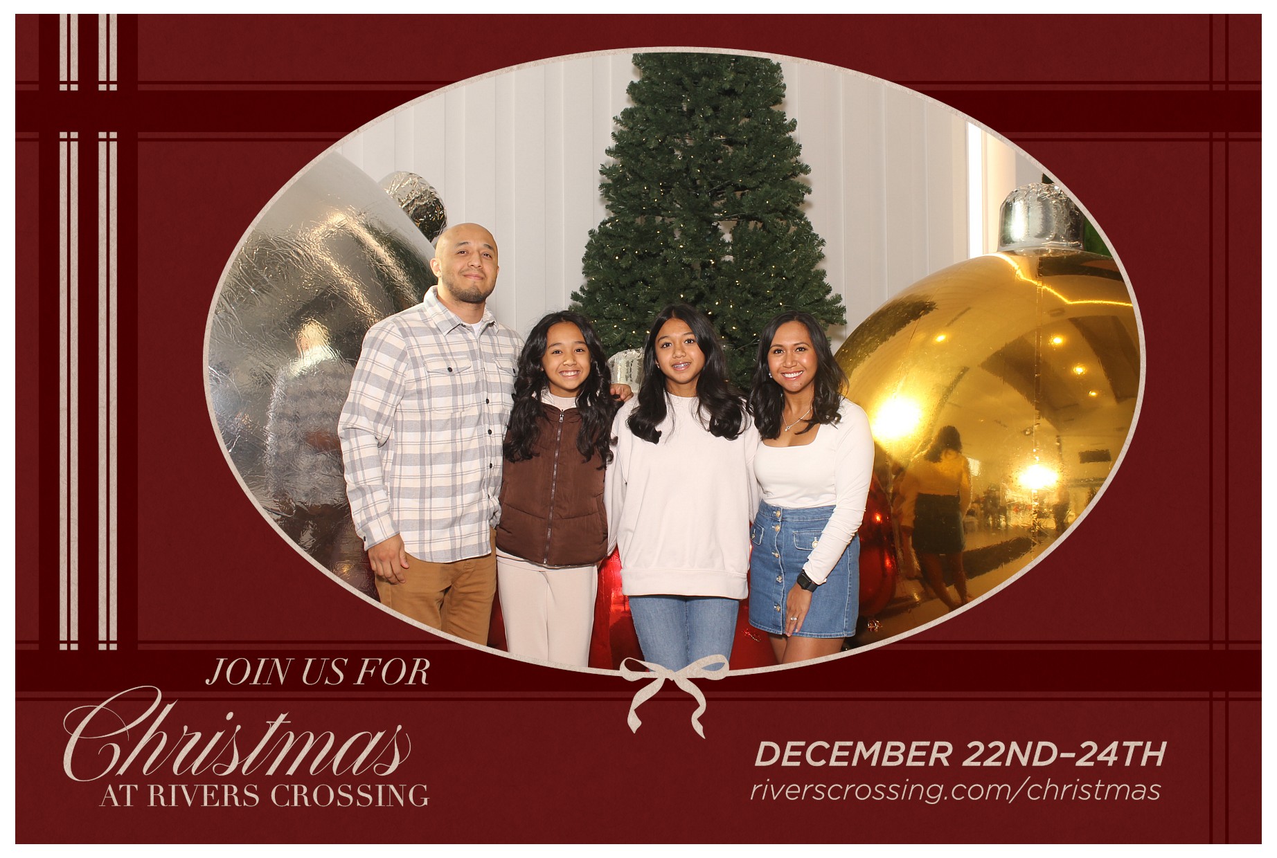 Rivers Crossing Christmas Invite | View more photos from the event at gallery.photoboothcincy.com/u/PhotoBoothCincy/Rivers-Crossing-Christmas-Invite