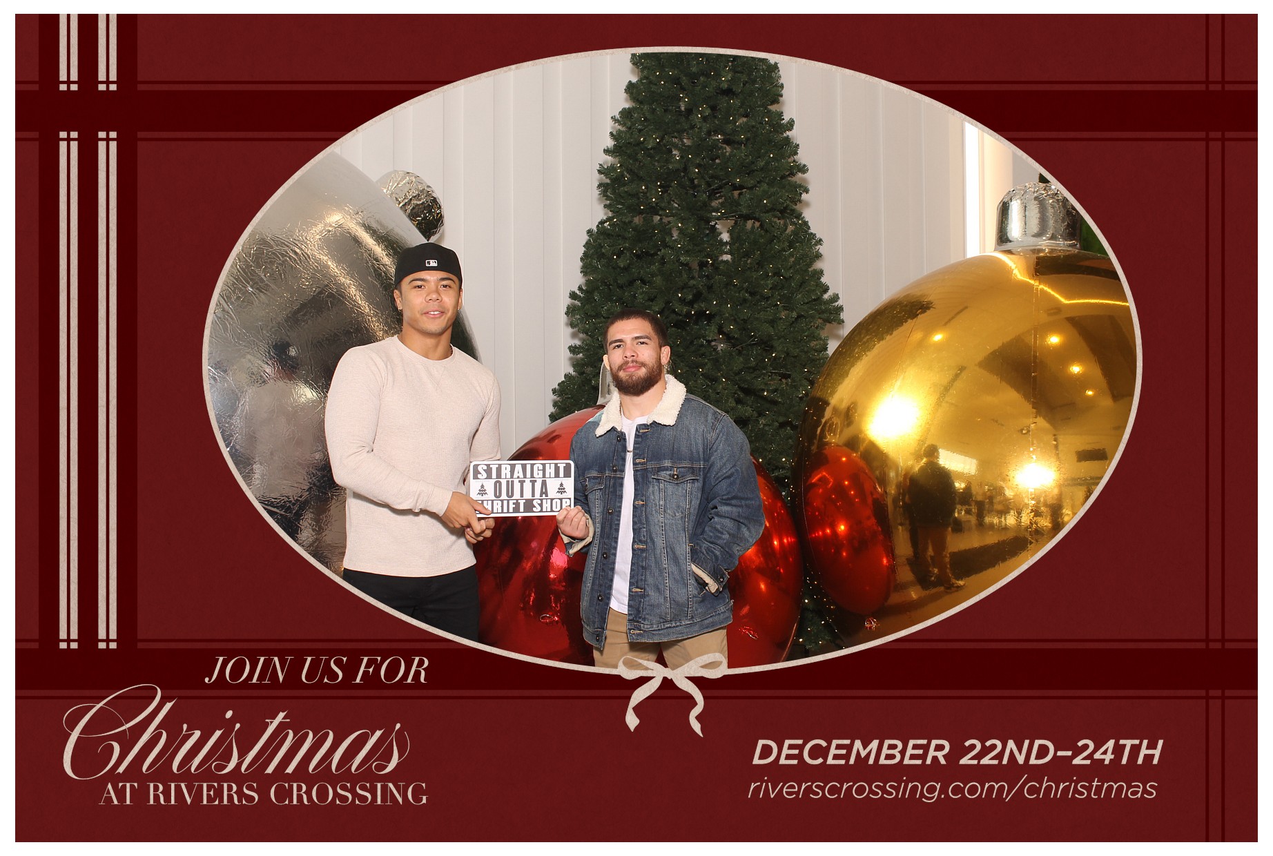 Rivers Crossing Christmas Invite | View more photos from the event at gallery.photoboothcincy.com/u/PhotoBoothCincy/Rivers-Crossing-Christmas-Invite