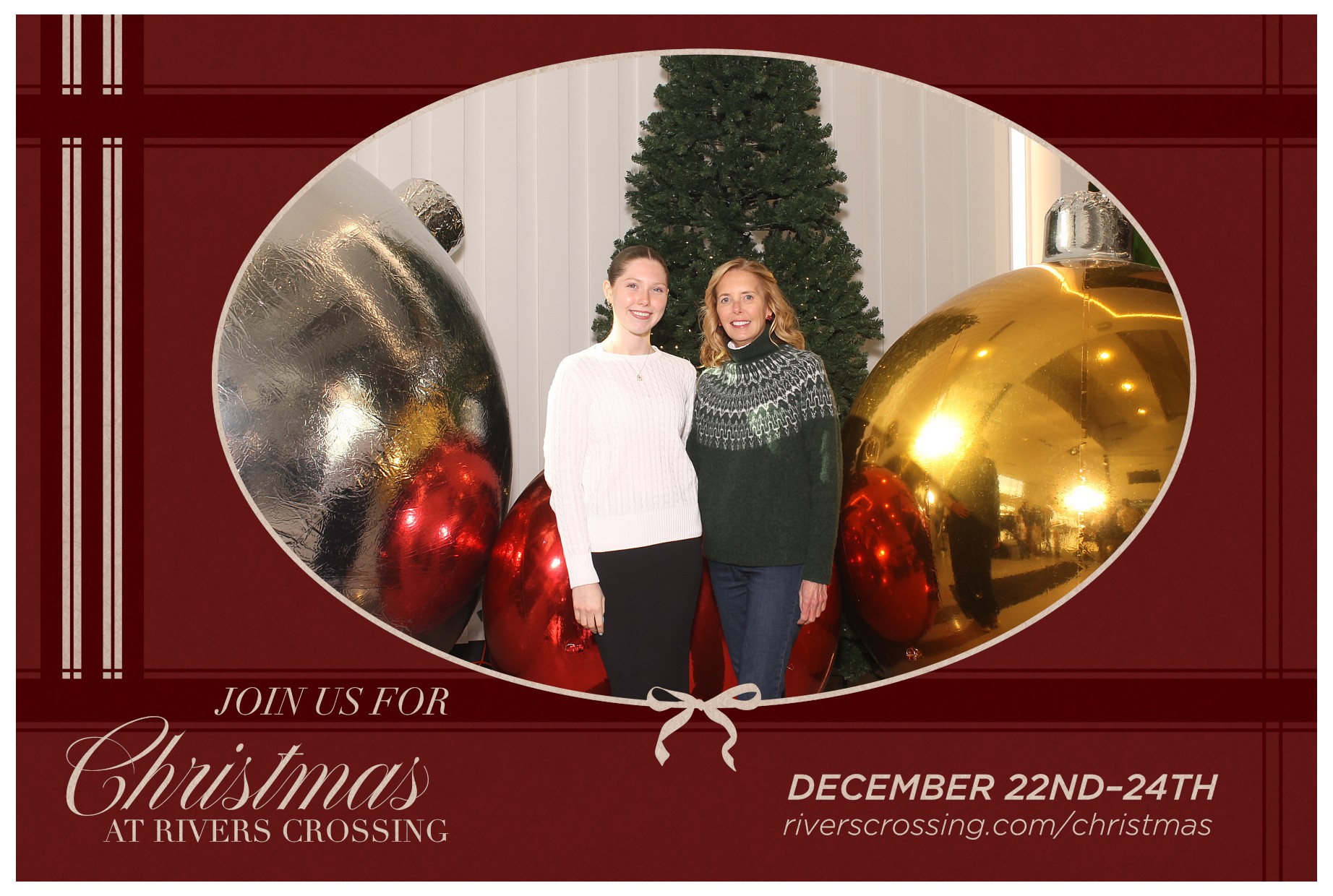 Rivers Crossing Christmas Invite | View more photos from the event at gallery.photoboothcincy.com/u/PhotoBoothCincy/Rivers-Crossing-Christmas-Invite